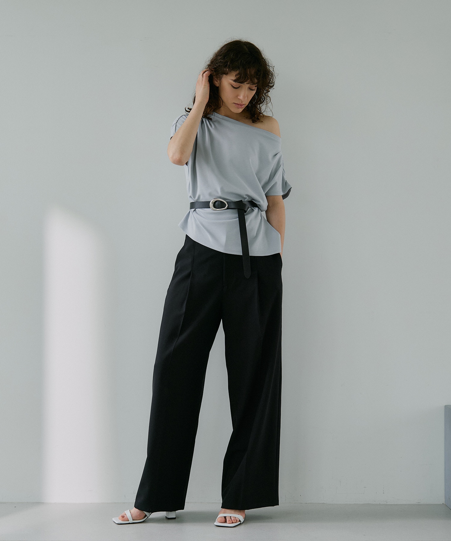 One Shoulder  T-Shirt