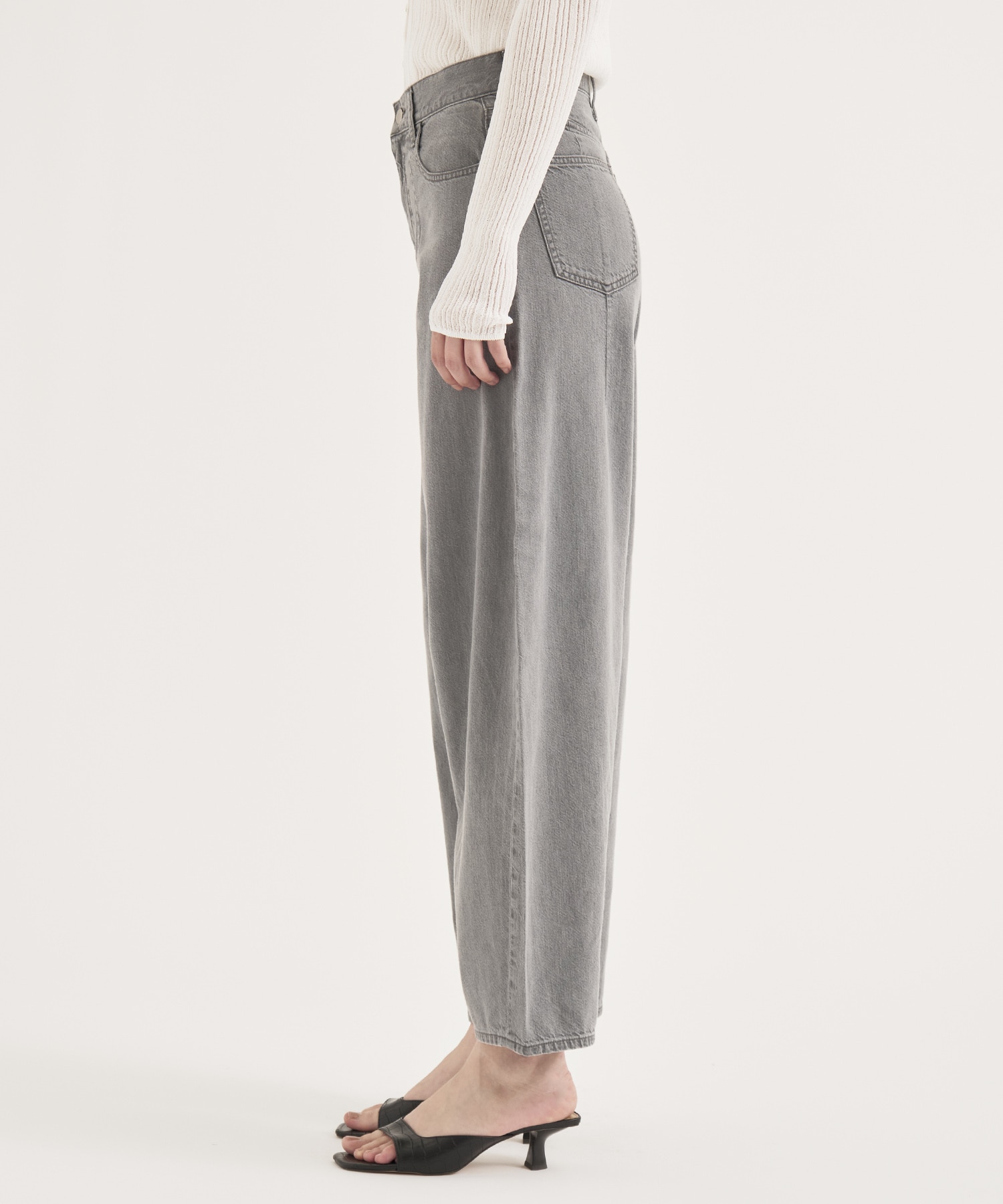 Tencel Curve Denim Pants