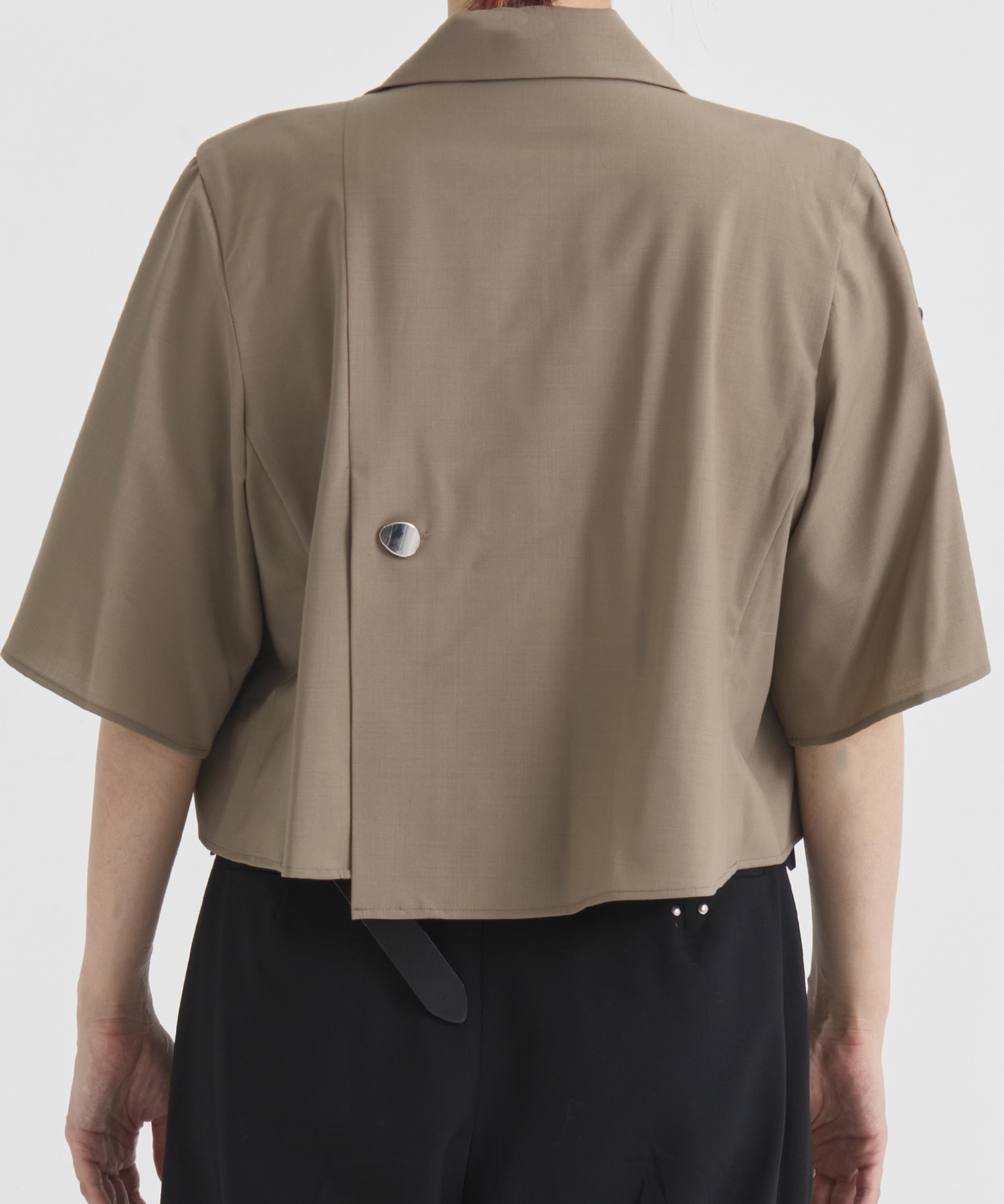 Open Collar Short  Shirts