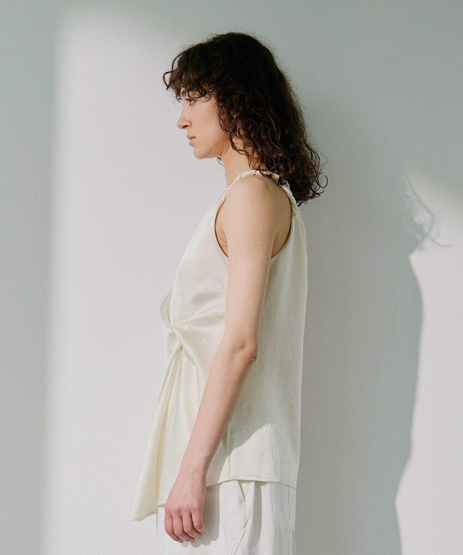 Satin Twist Tank