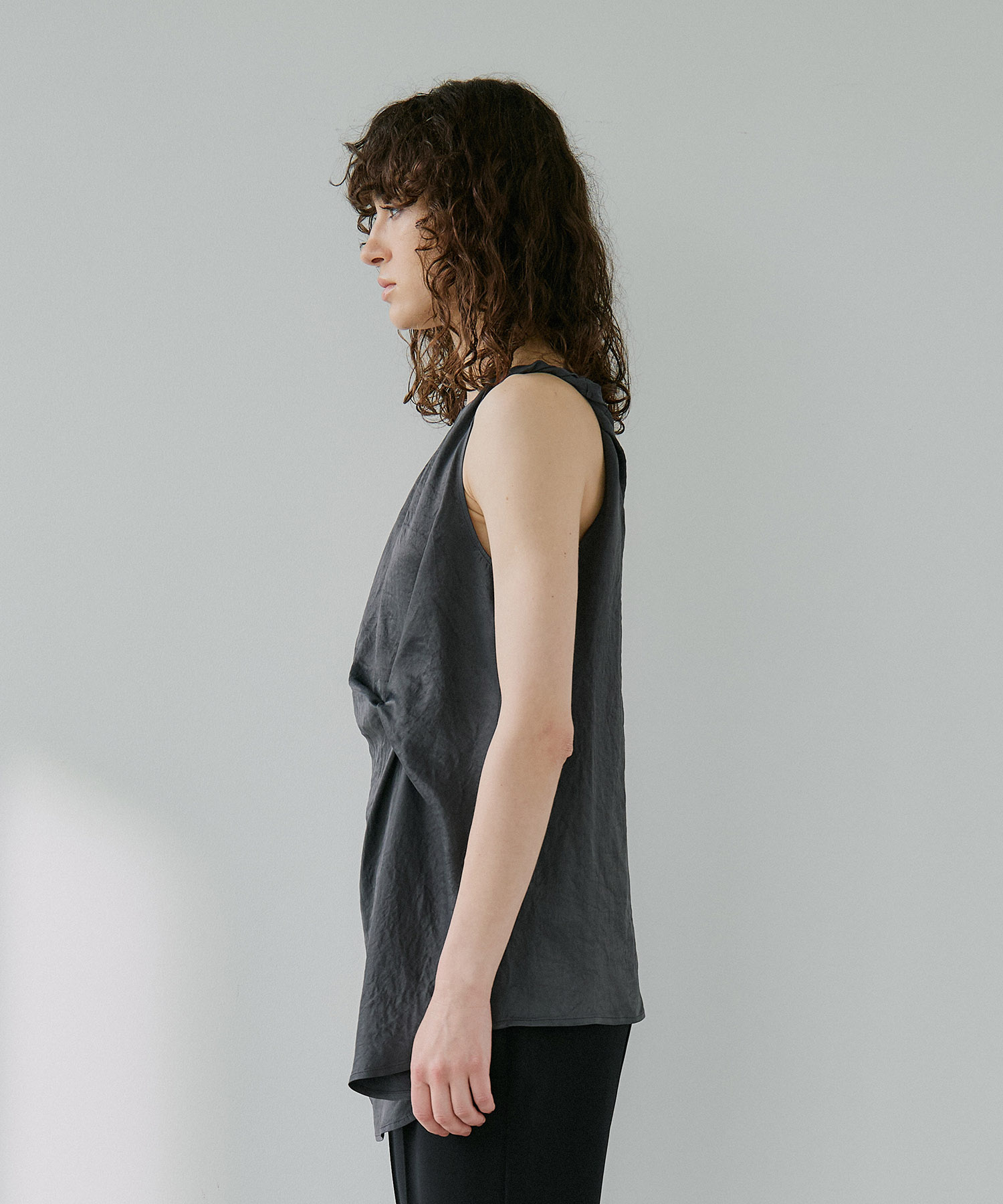 Satin Twist Tank