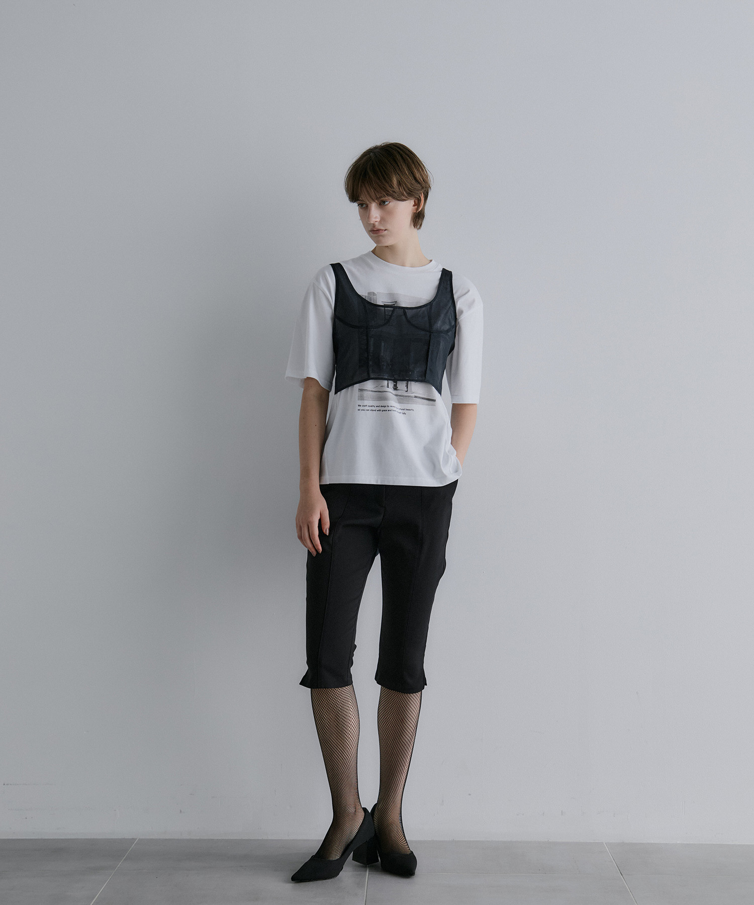 nakes Cotton Organdy Bustier