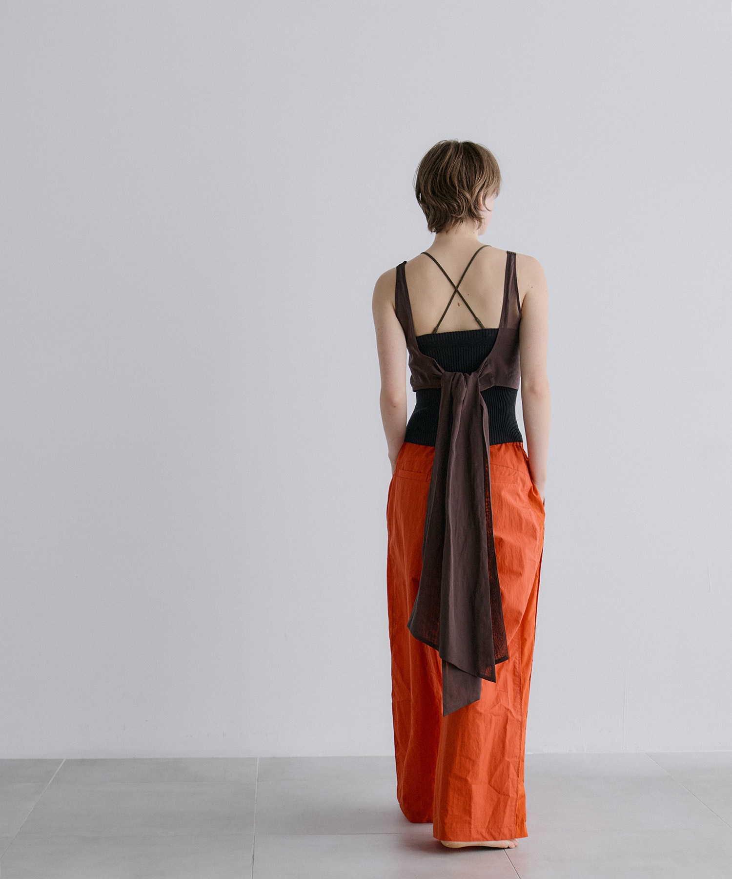 nakes Cotton Organdy Bustier