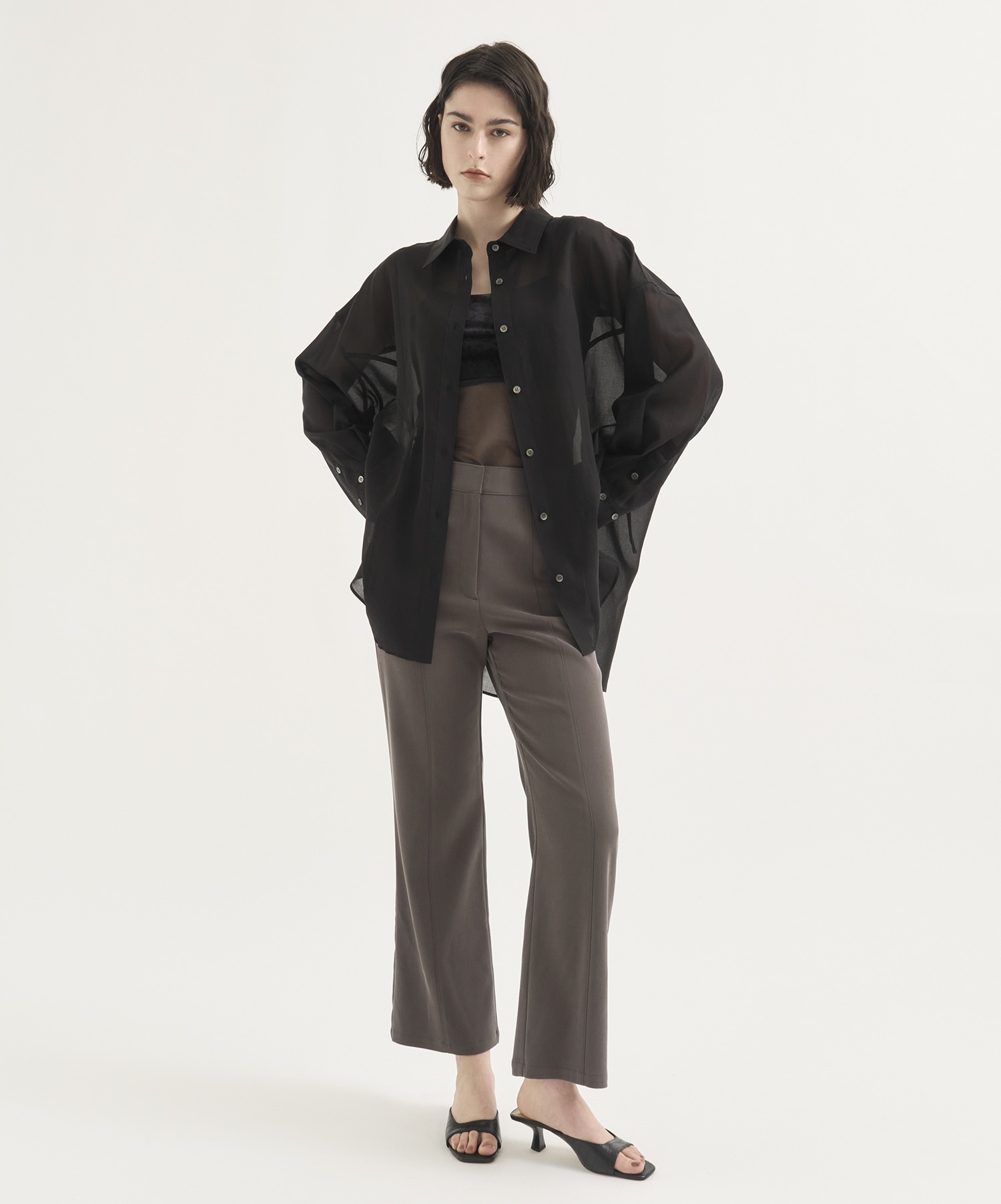 Cupin Velour Asym Camisole