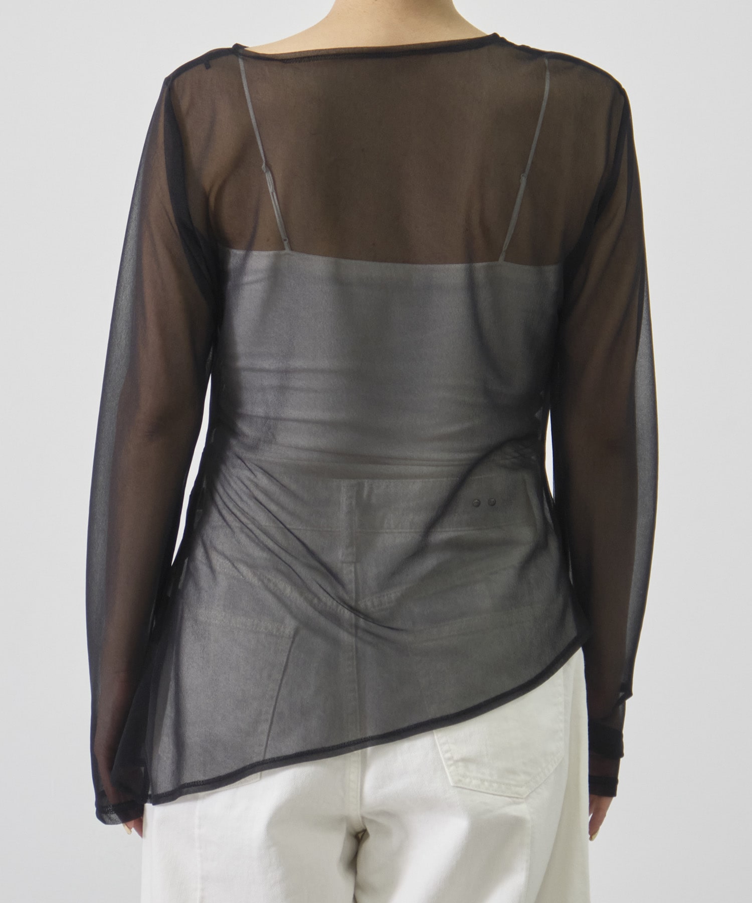 Tack Layered SheerT-Shirt