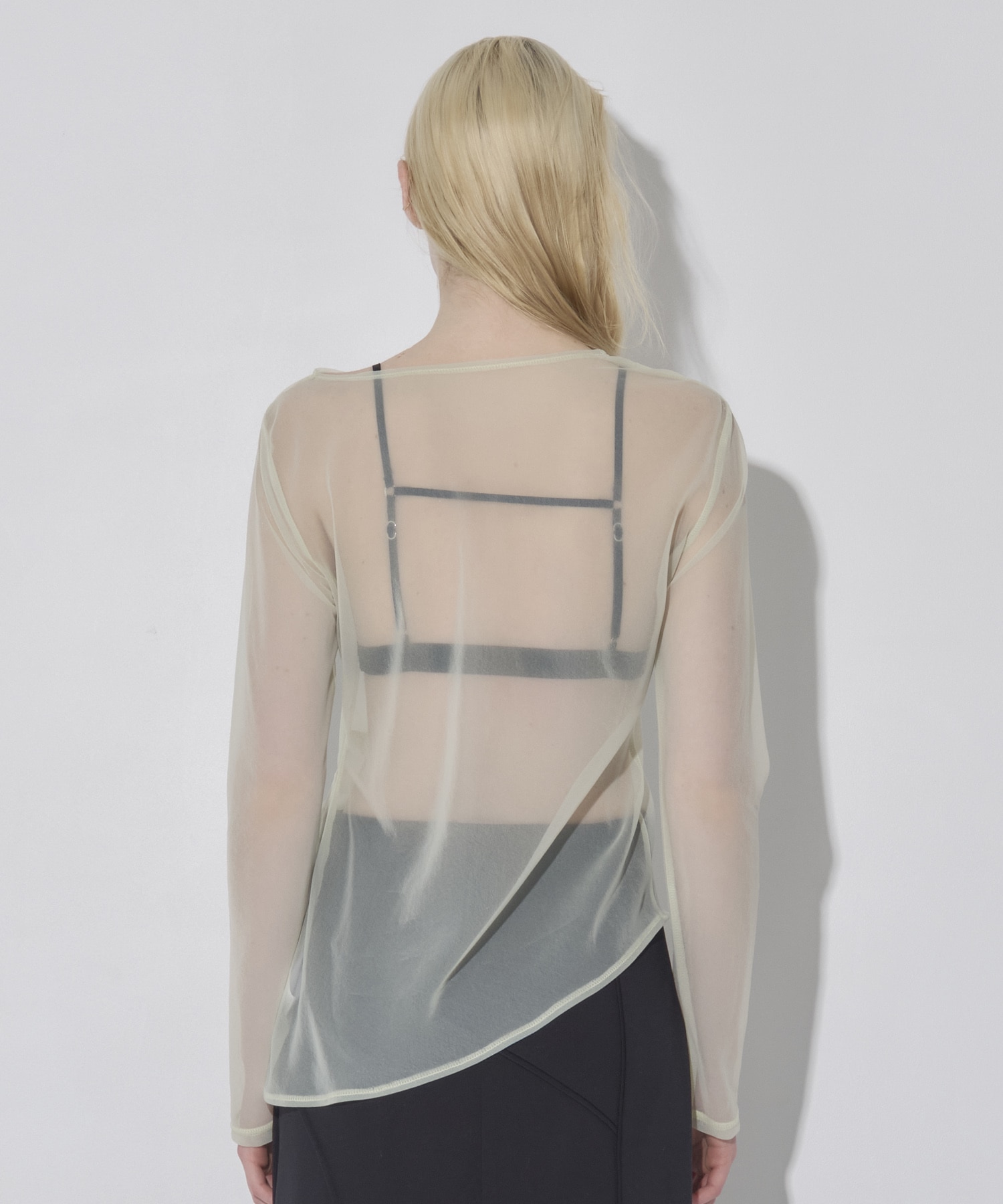 Tack Layered SheerT-Shirt