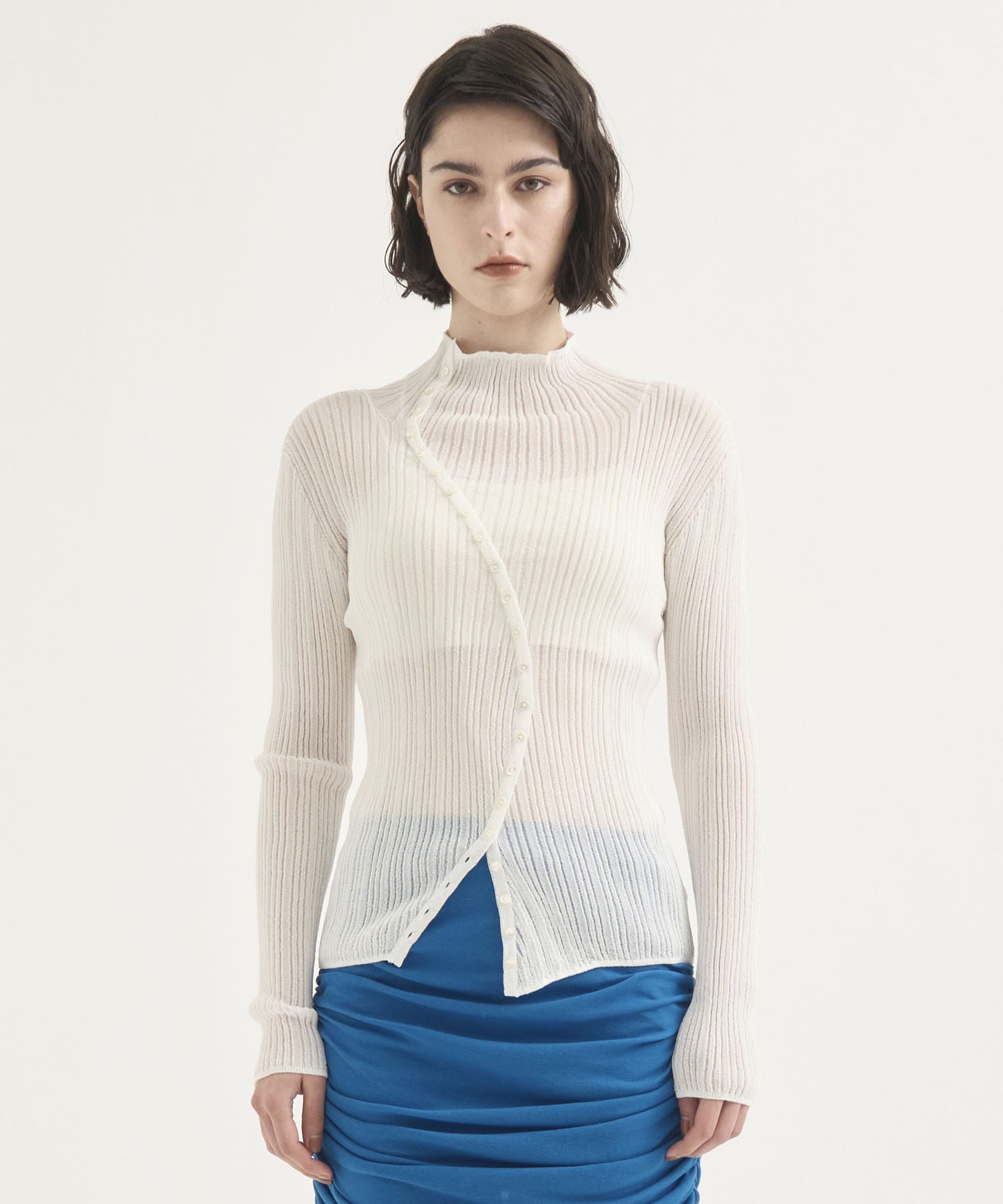 Sheer Rib Knit