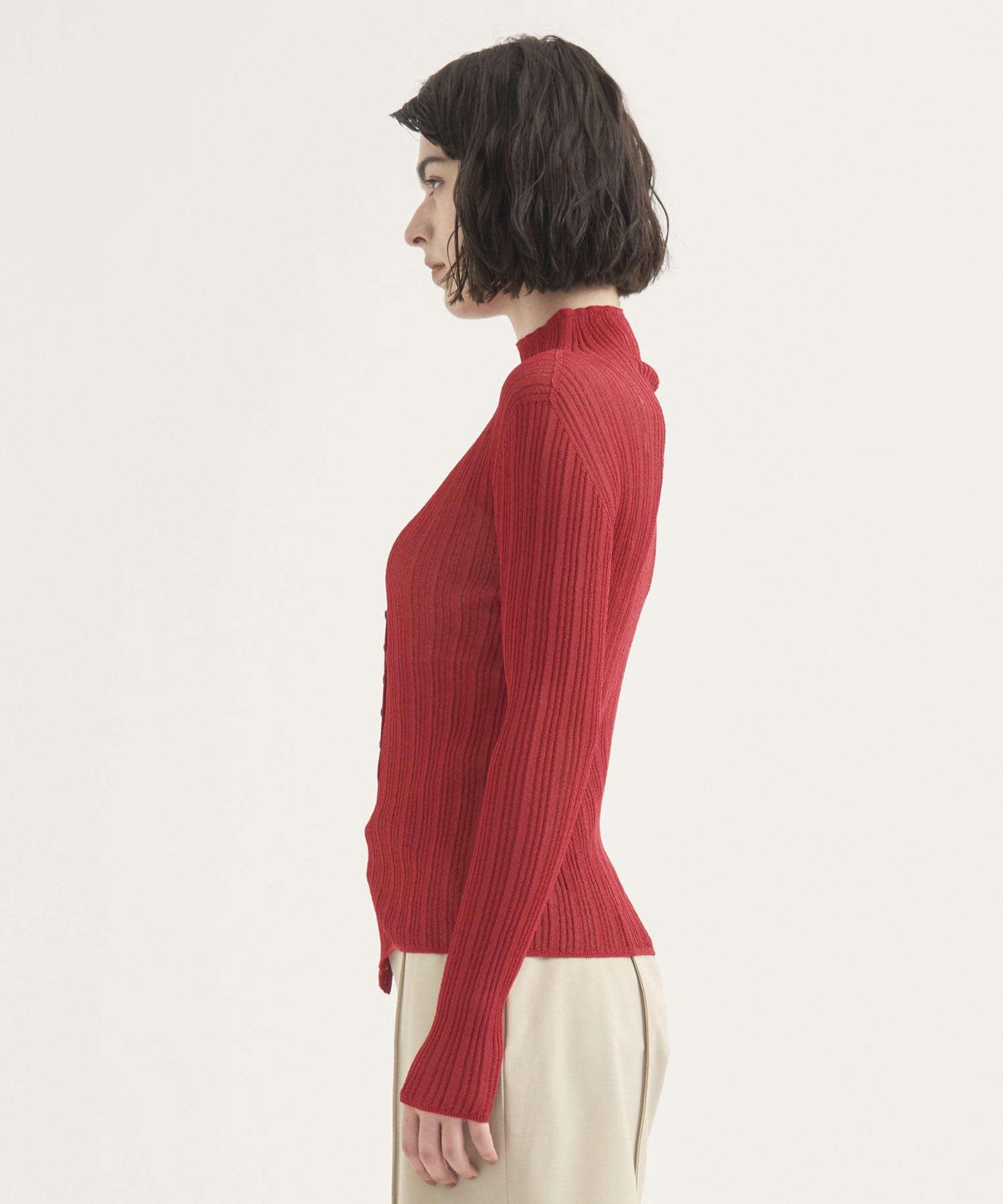 Sheer Rib Knit