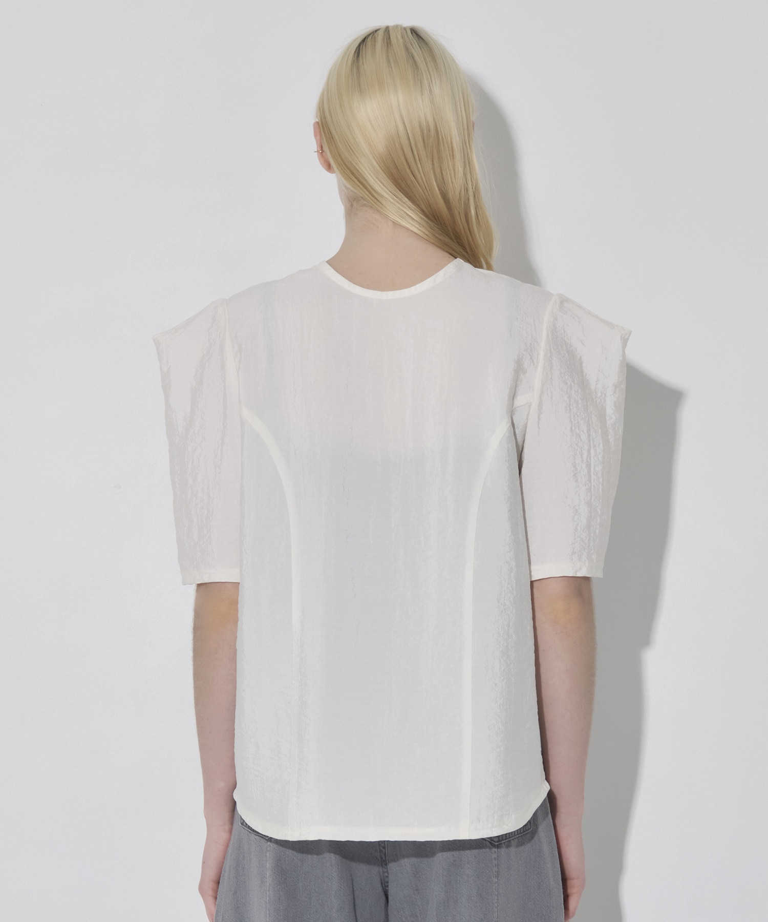 2Way Silk Half Blouse
