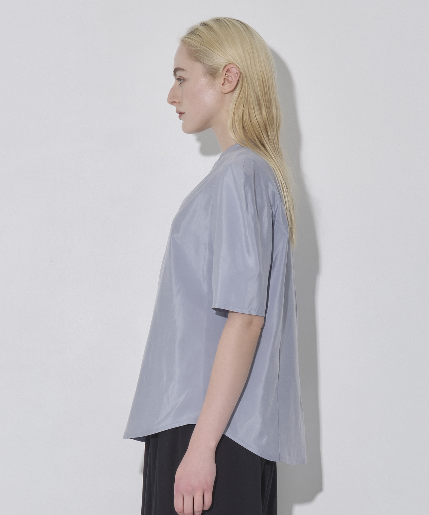 2Way Silk Half Blouse