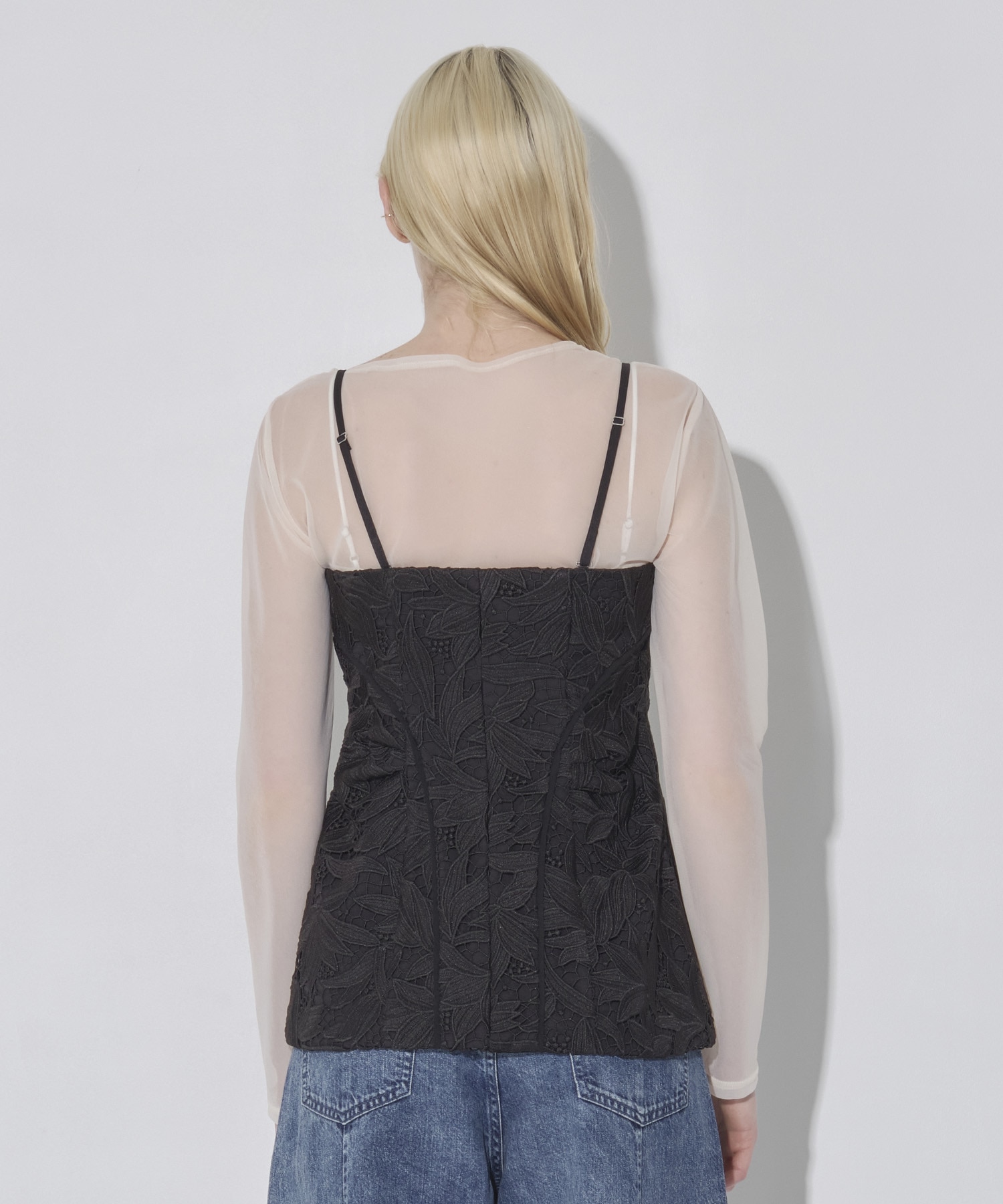 Luminous Lace Bustier