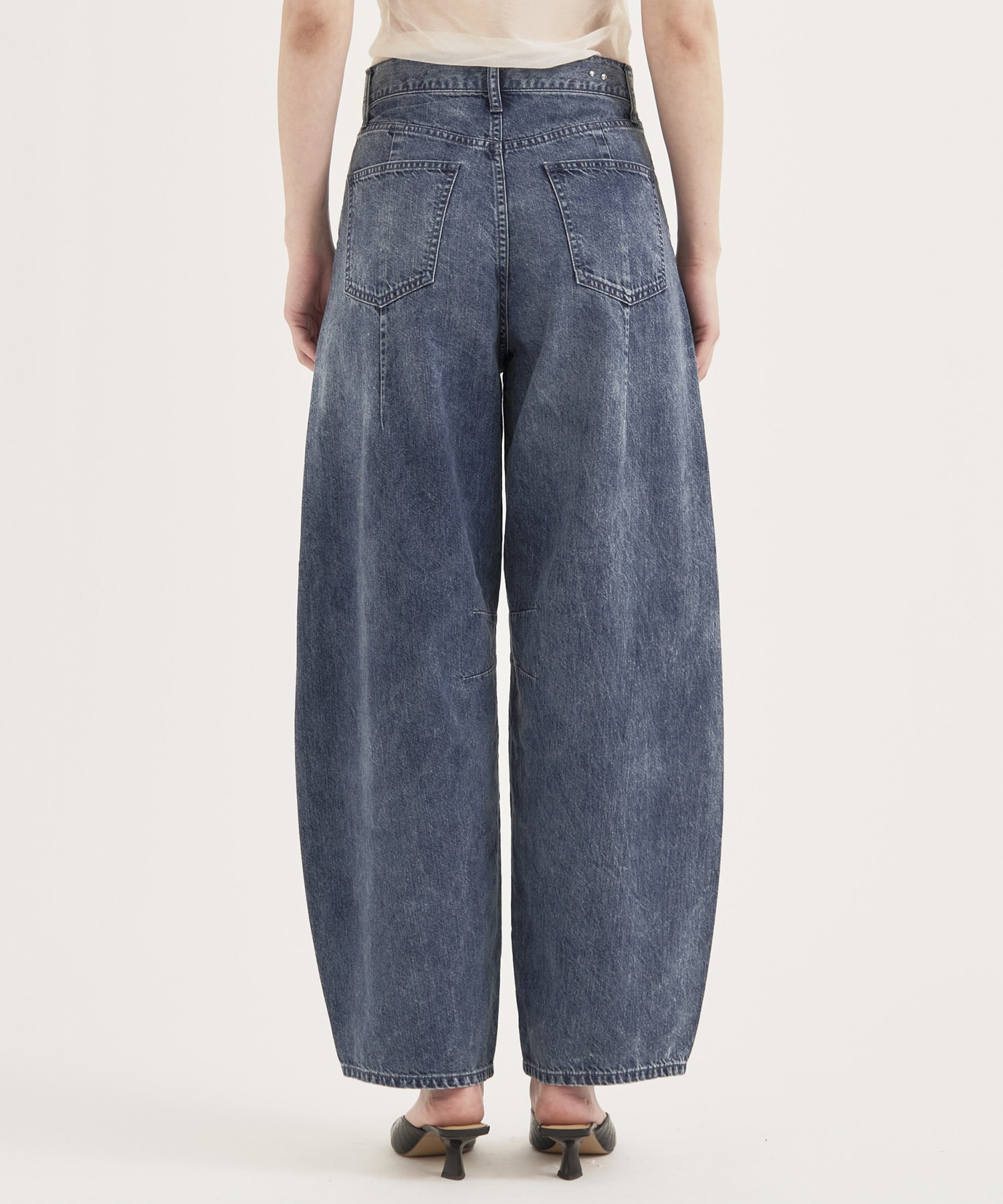 Tencel Curve Denim Pants