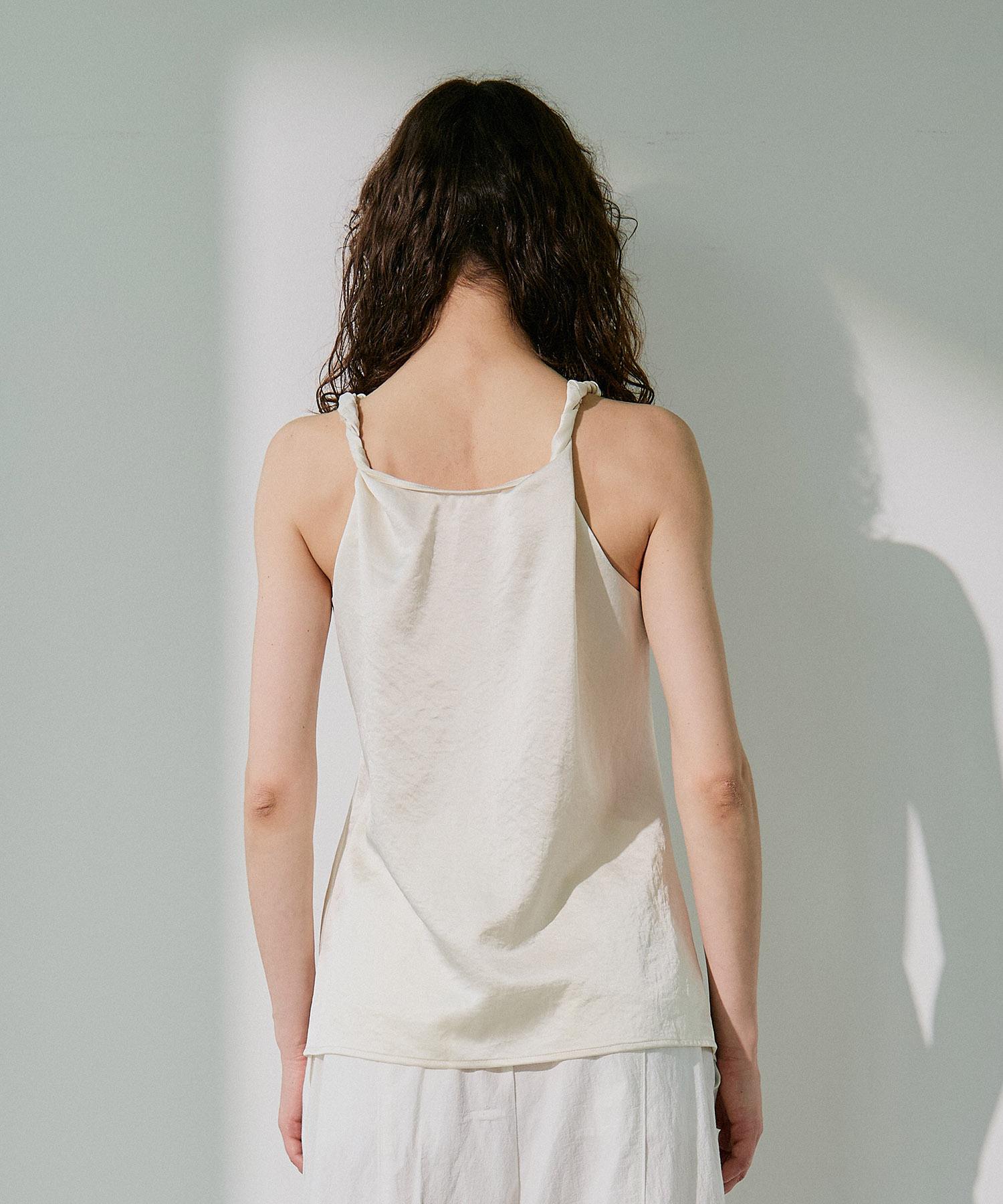 Satin Twist Tank