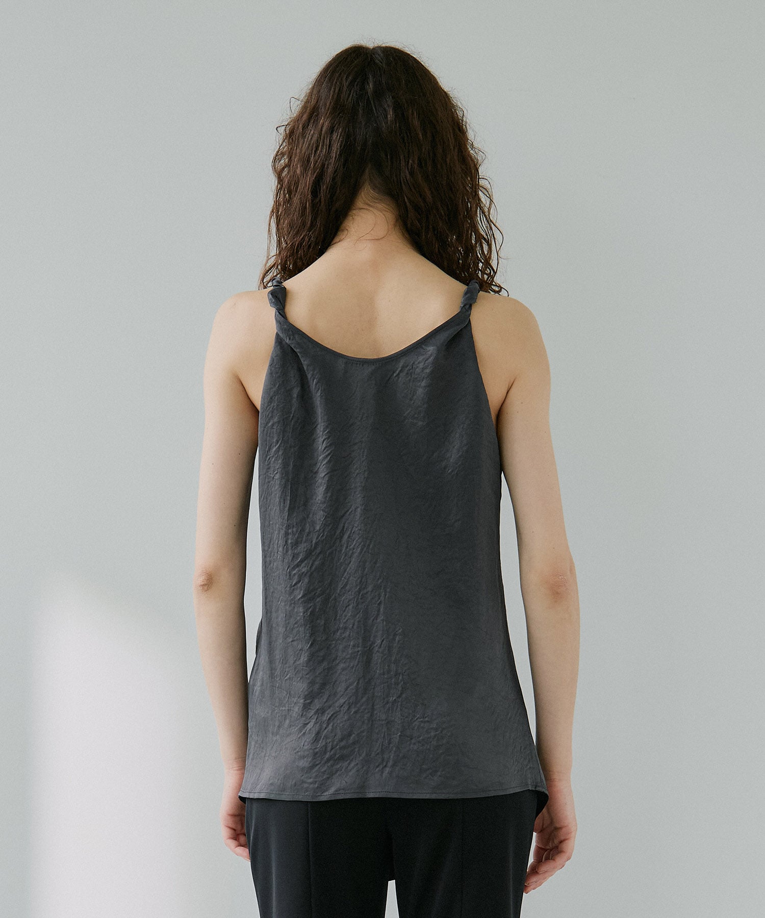 Satin Twist Tank