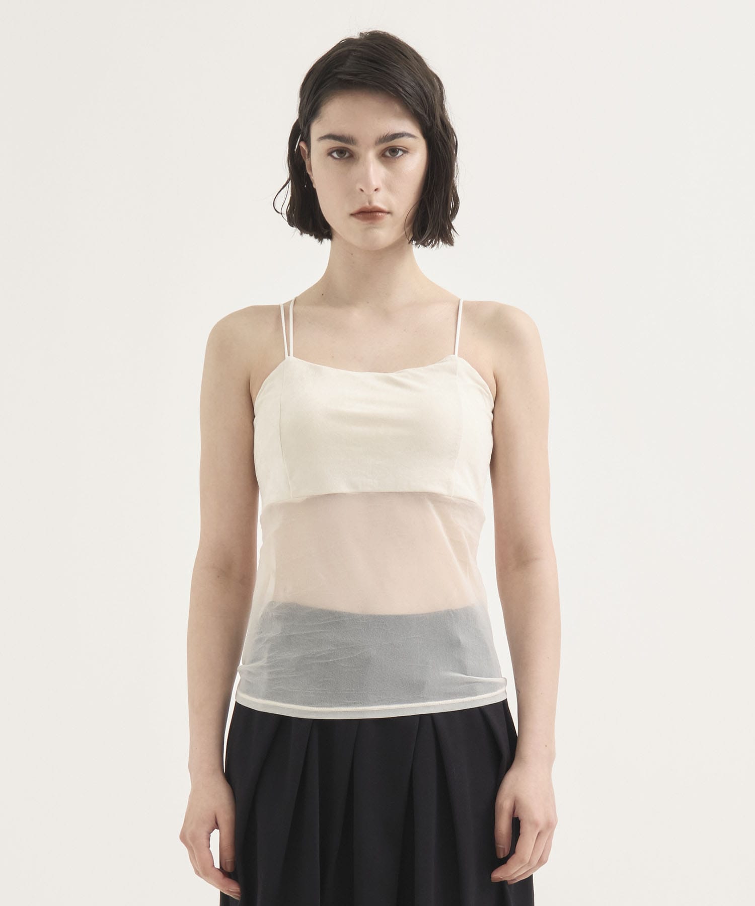 Cupin Velour Asym Camisole