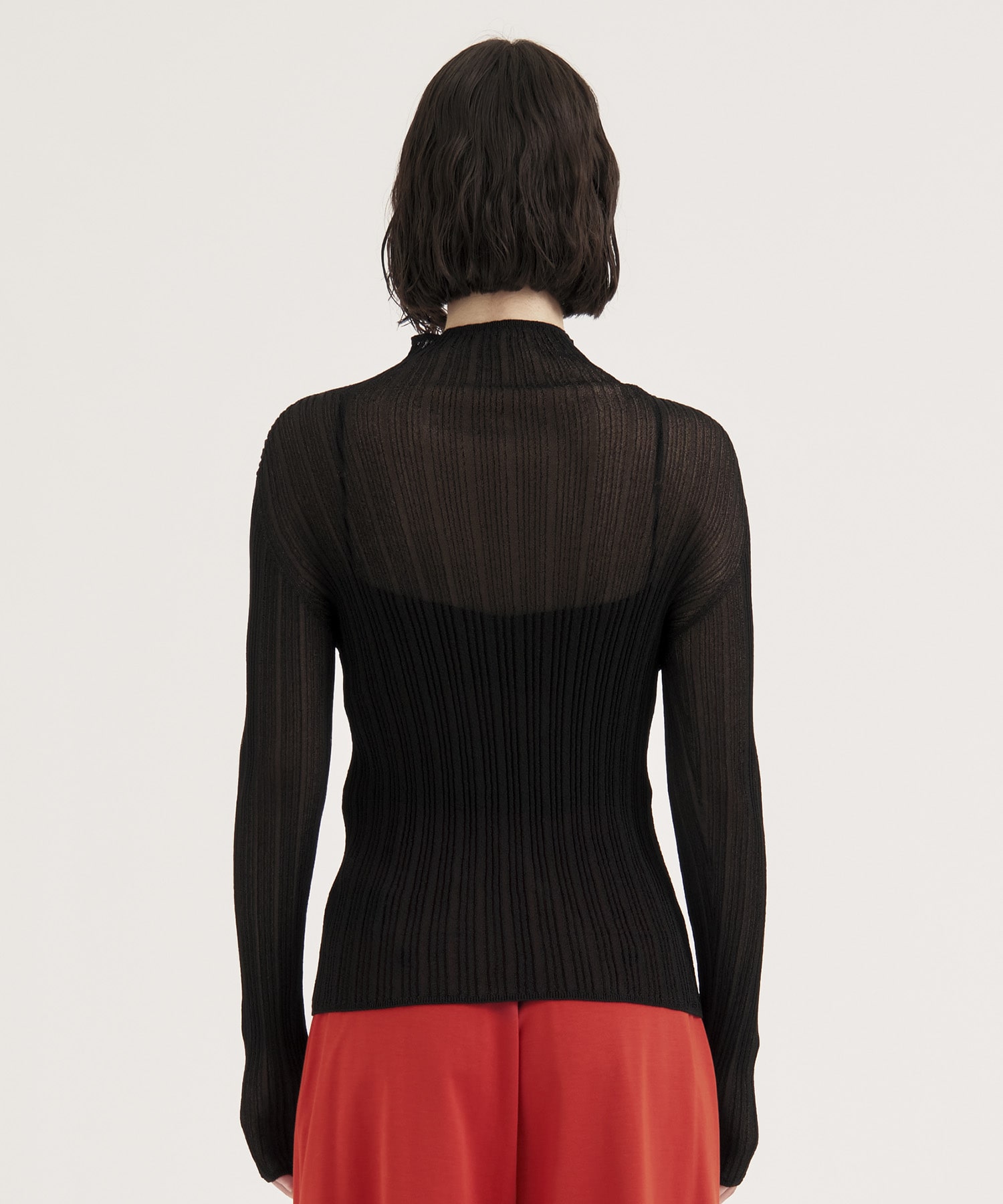 Sheer Rib Knit