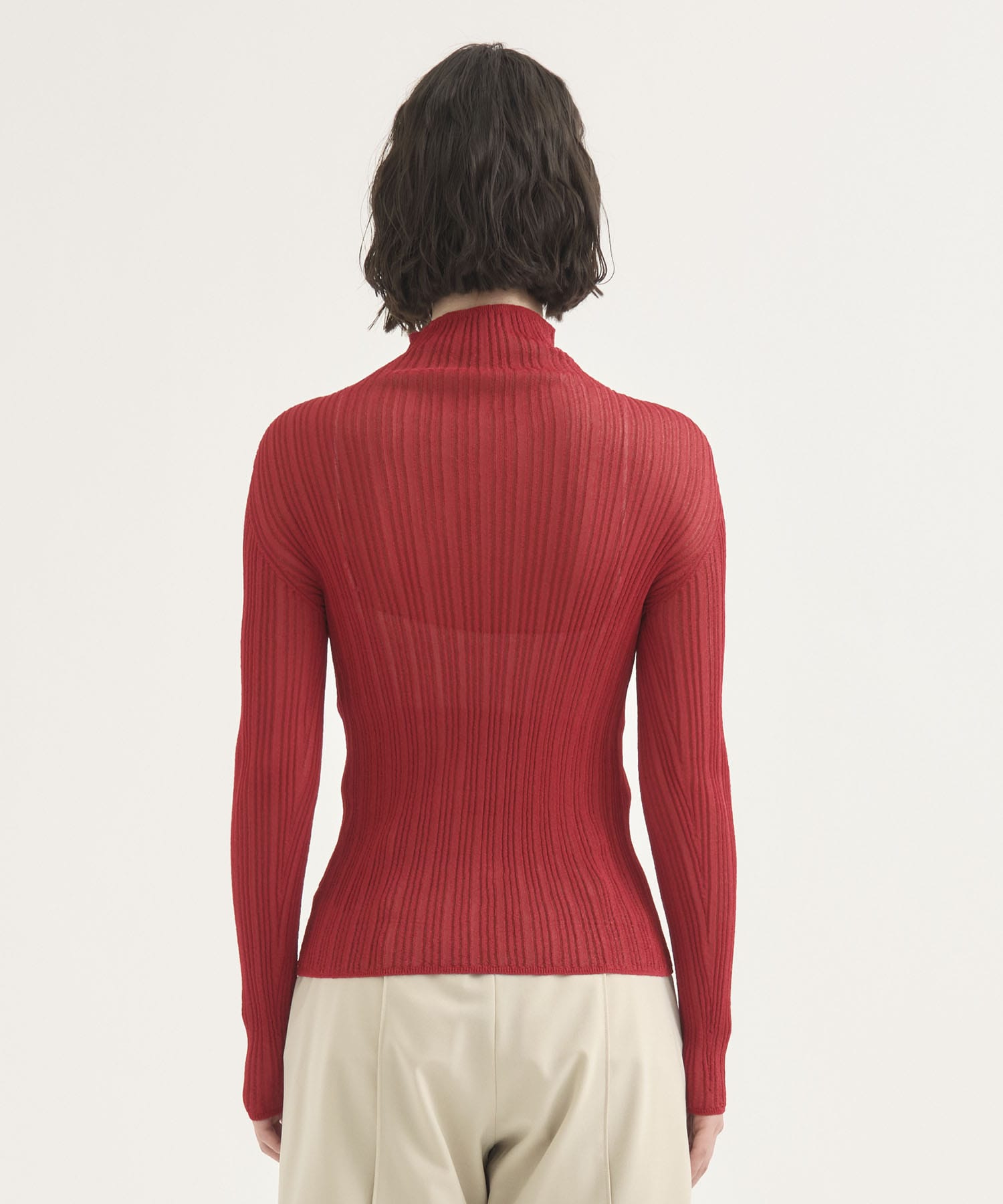Sheer Rib Knit