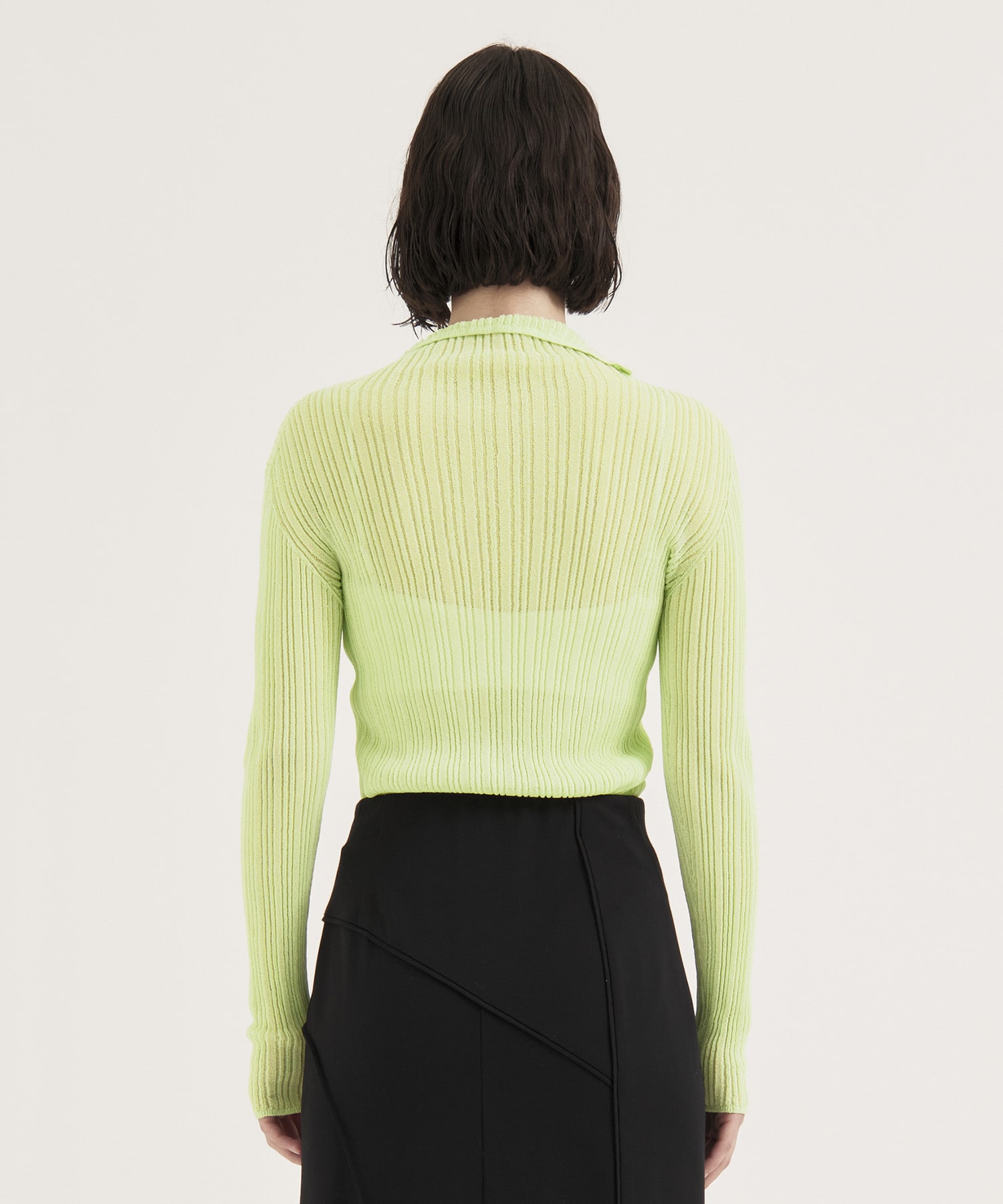 Sheer Rib Knit