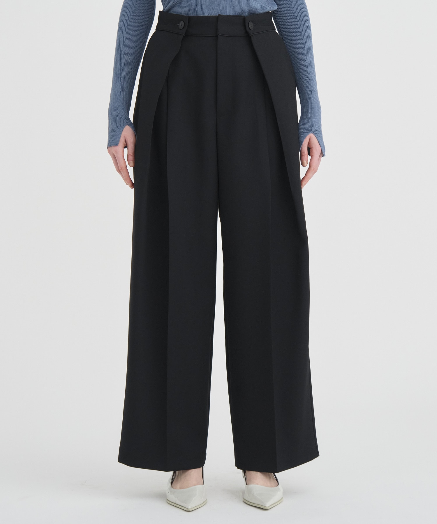 Double Tack Wide Pants