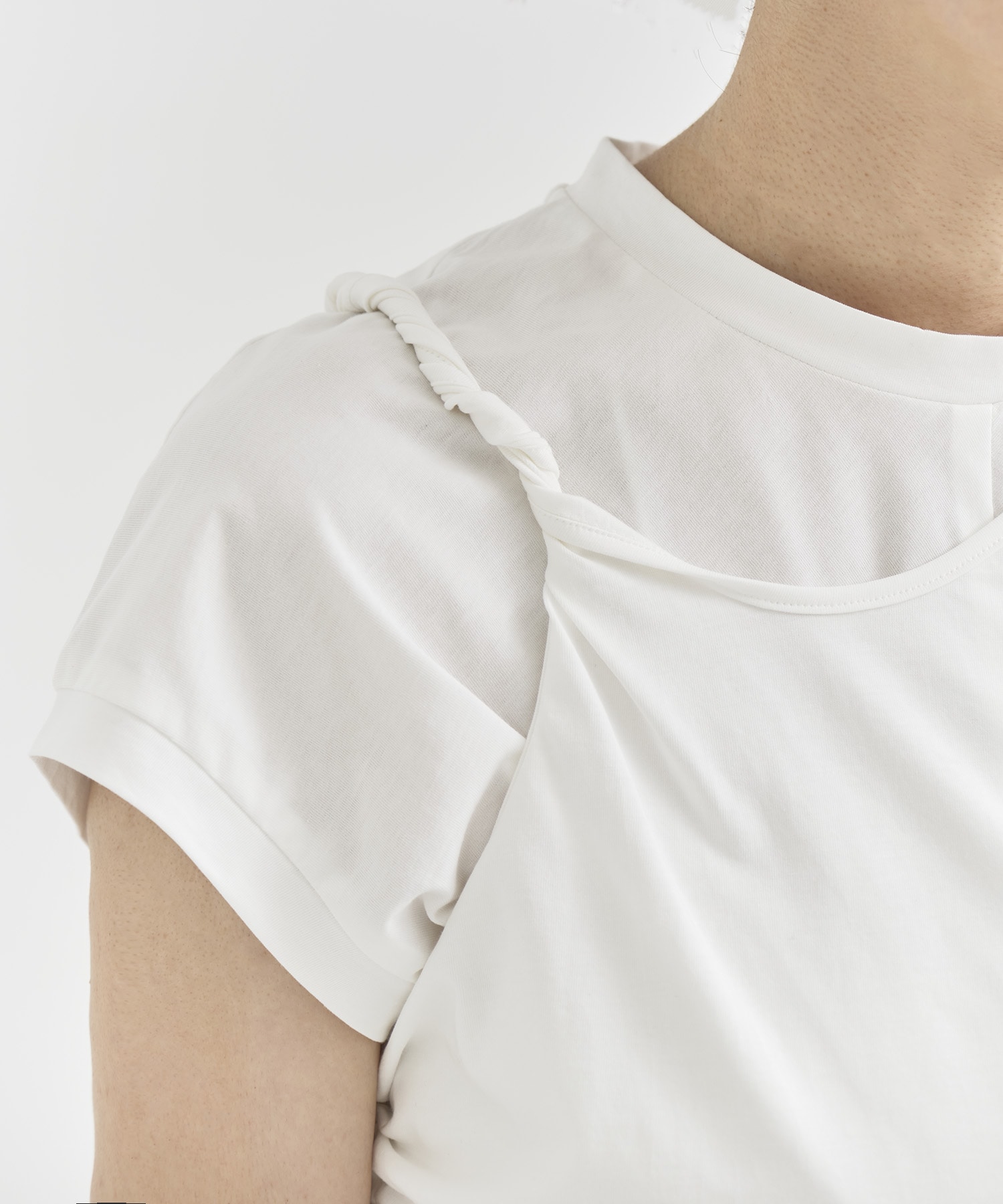 Overlap Spin T-Shirt