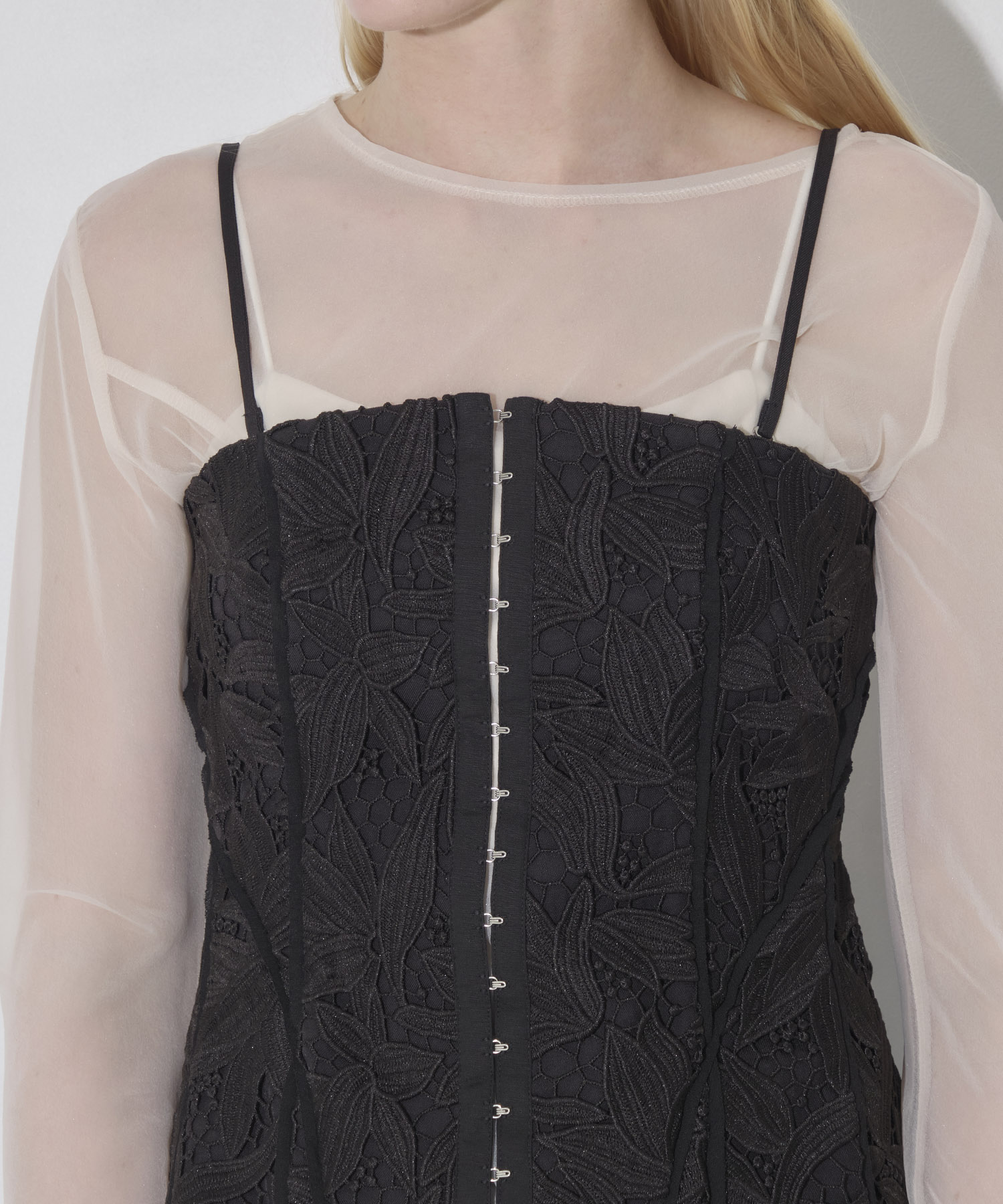 Luminous Lace Bustier