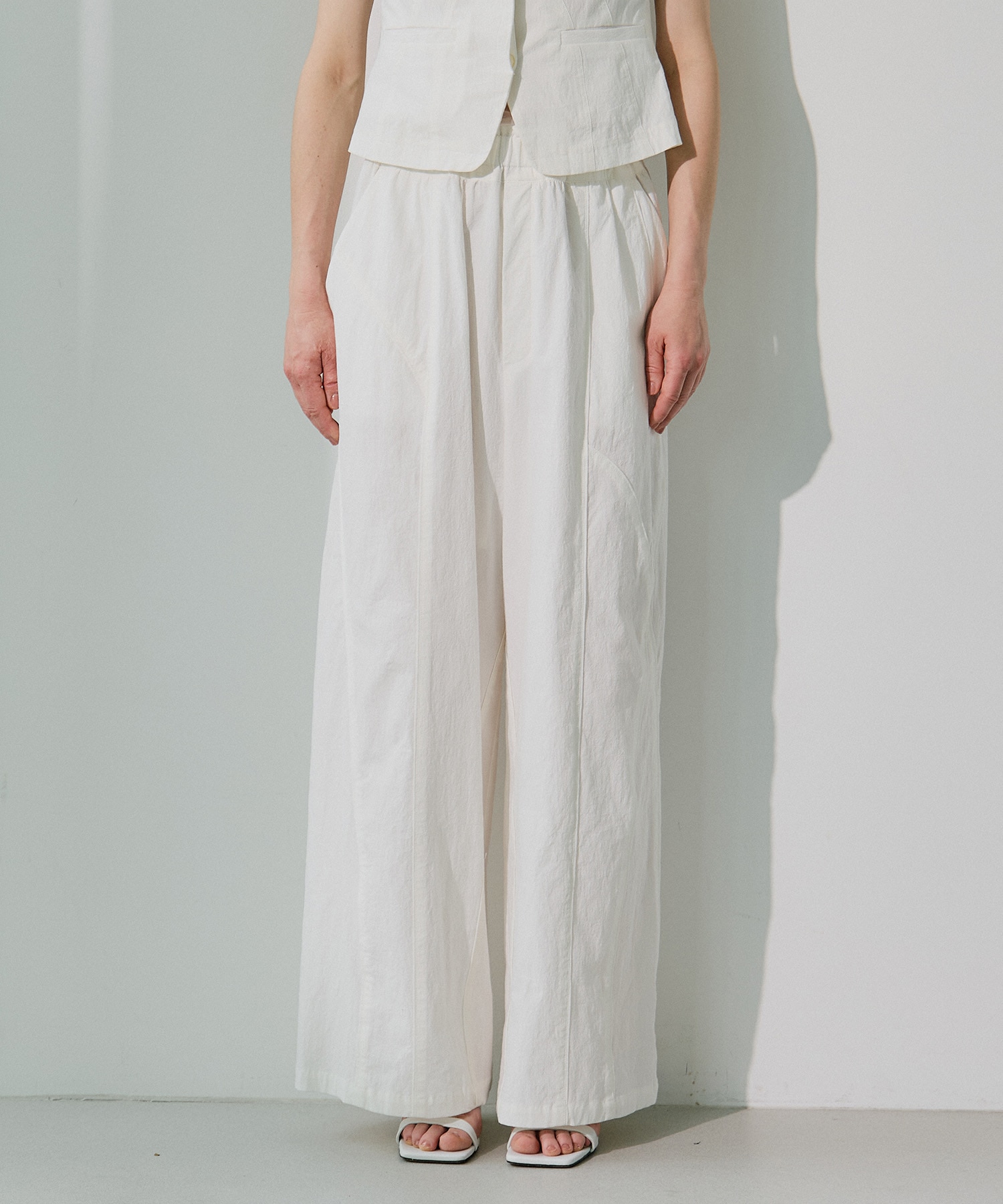 Cotton Volume Pants