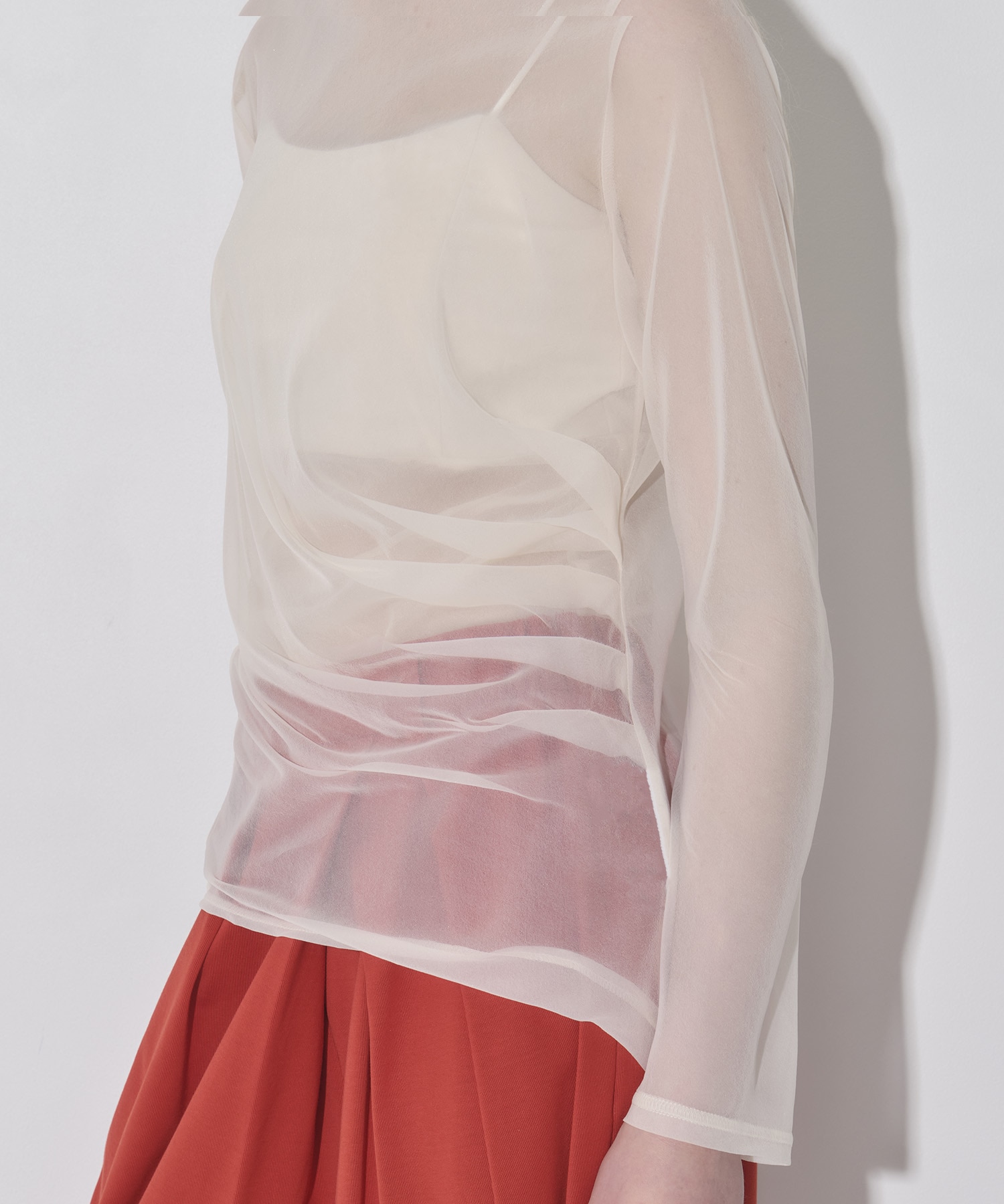 Tack Layered SheerT-Shirt