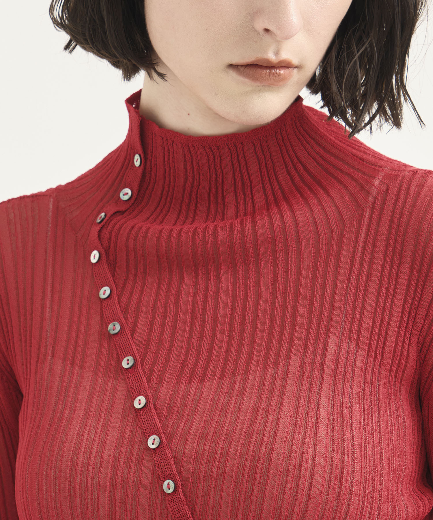 Sheer Rib Knit