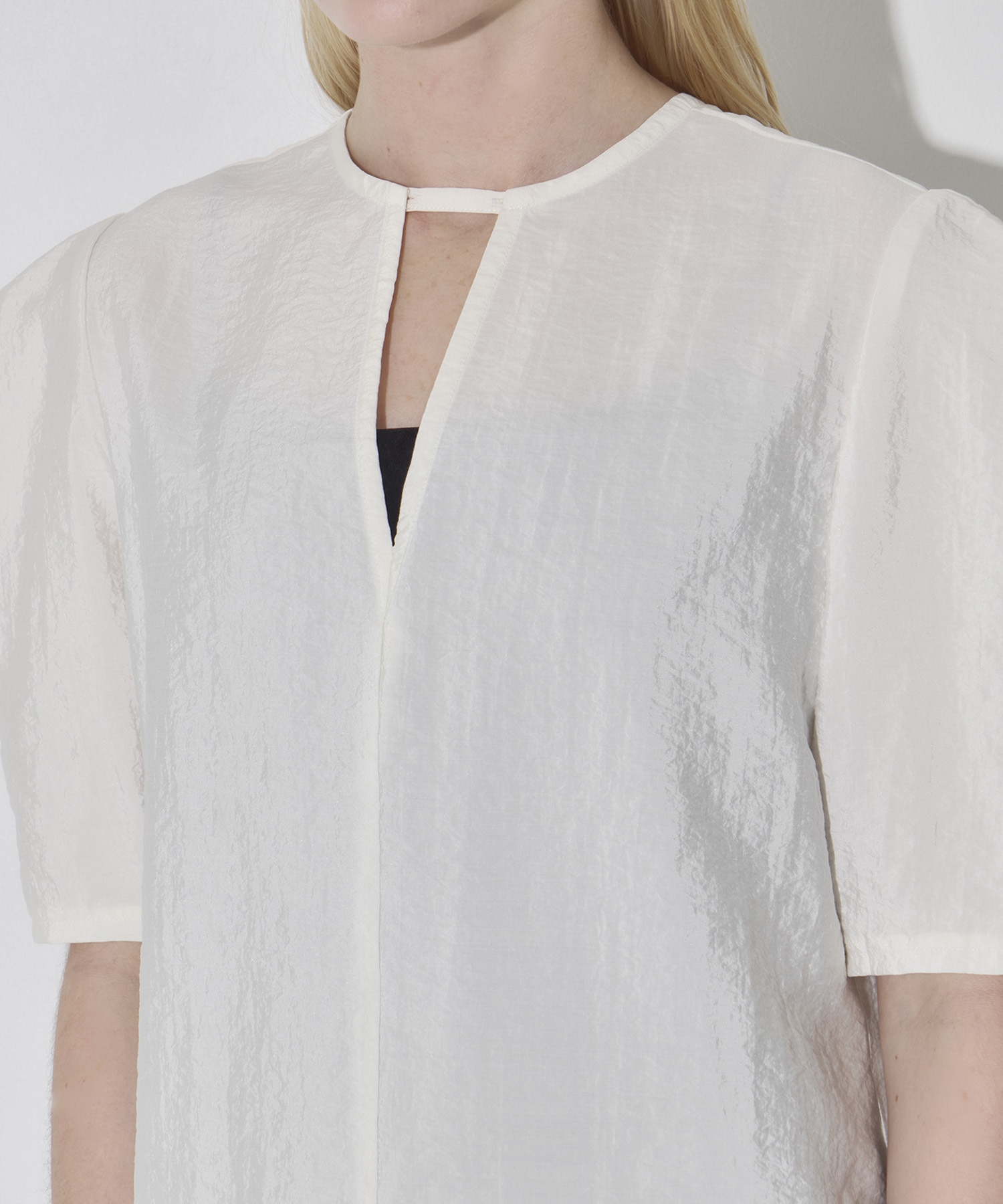 2Way Silk Half Blouse
