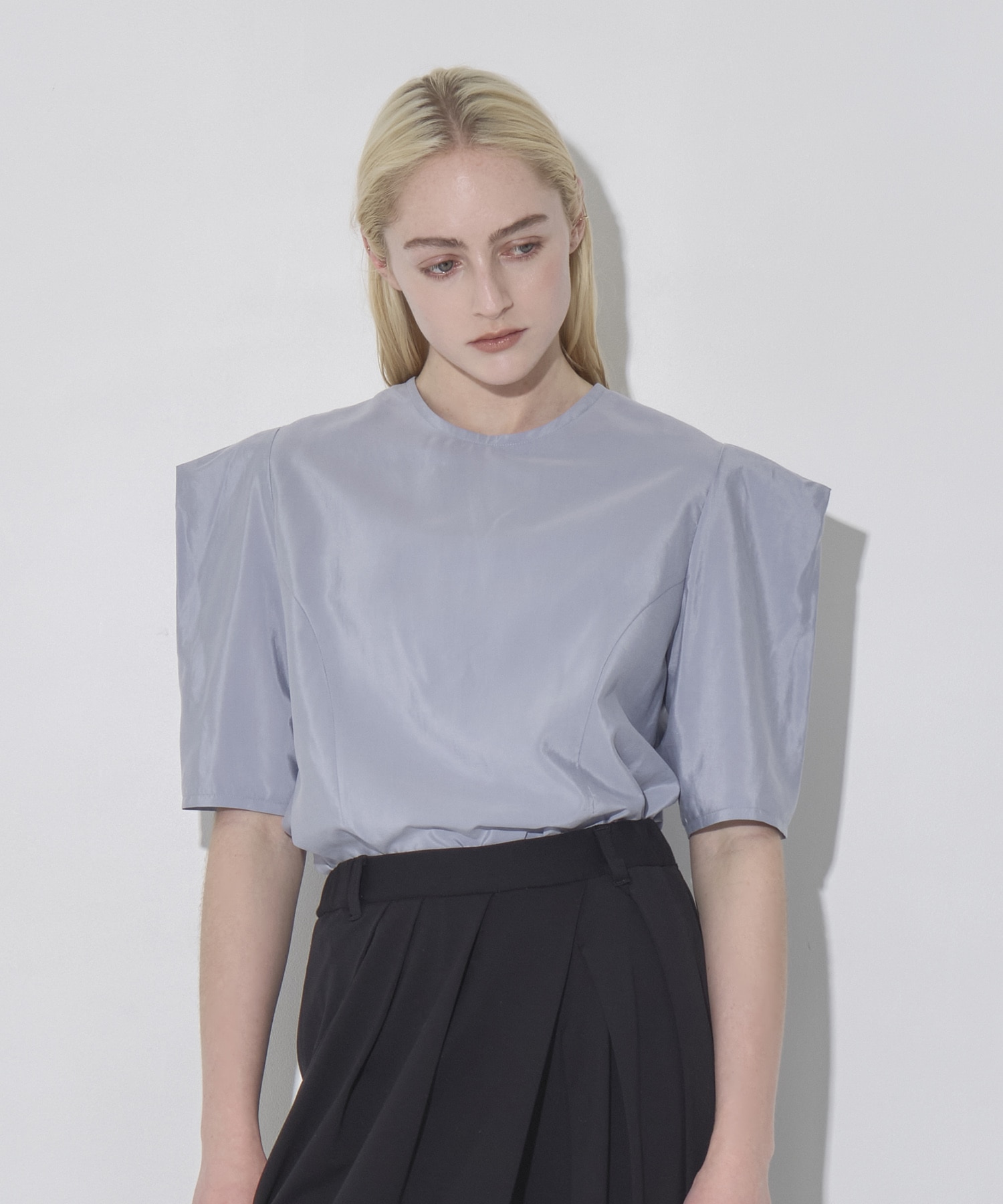 2Way Silk Half Blouse