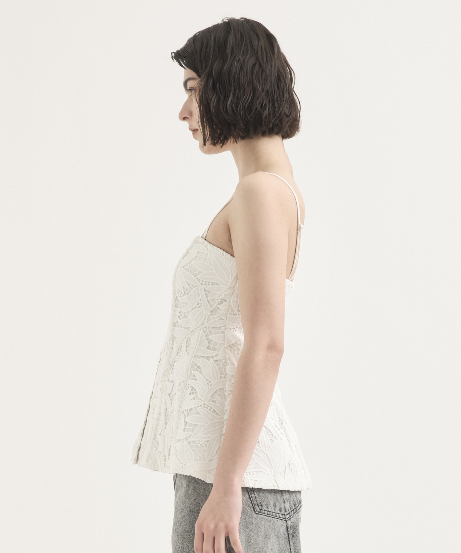 Luminous Lace Bustier