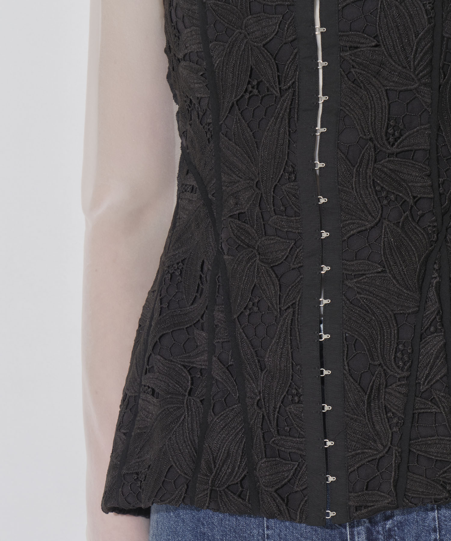 Luminous Lace Bustier