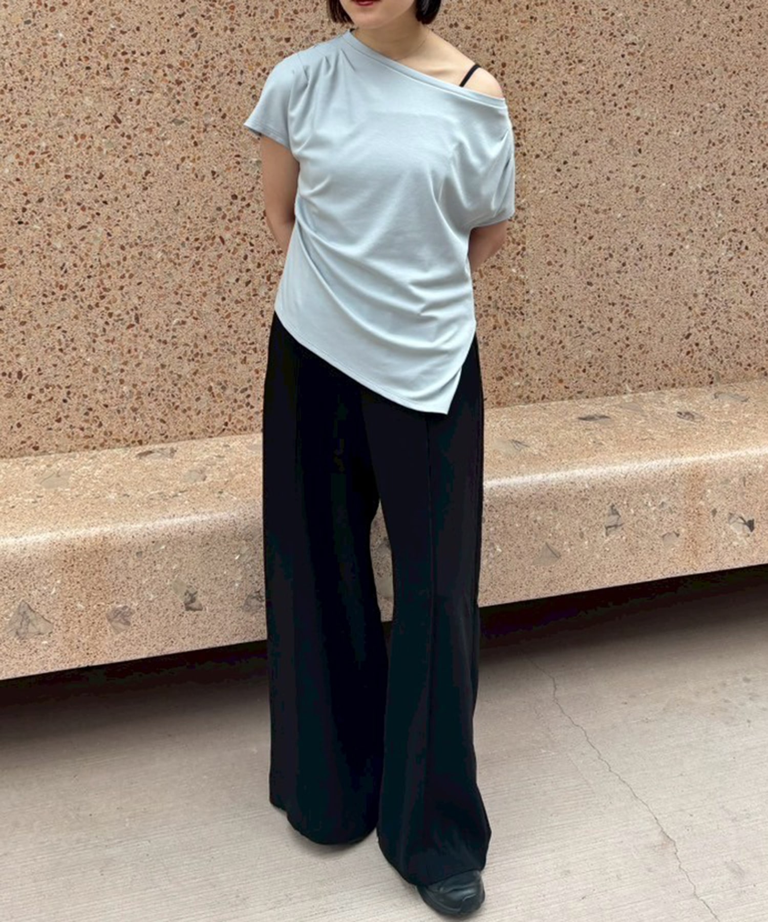One Shoulder  T-Shirt