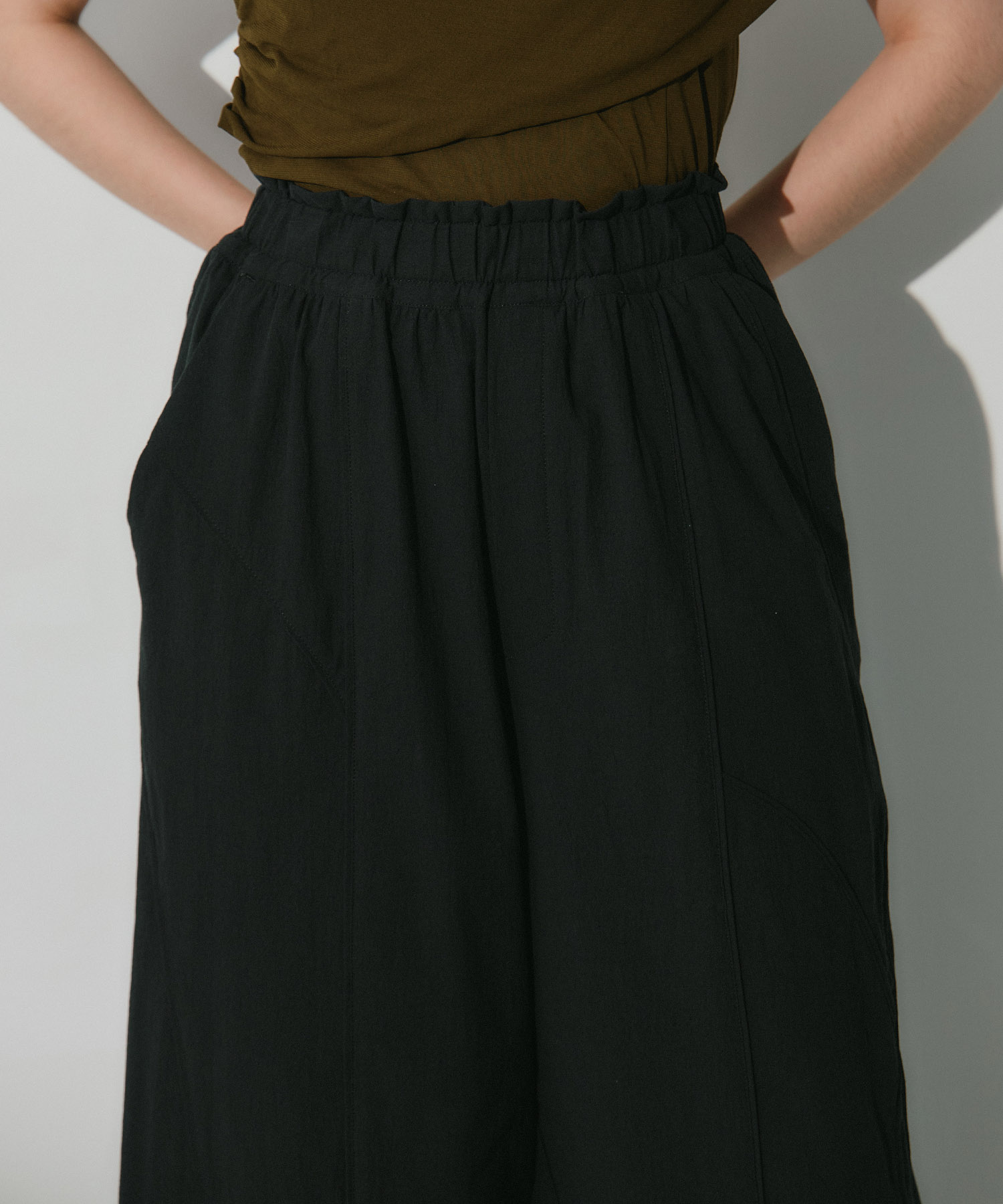 Cotton Volume Pants
