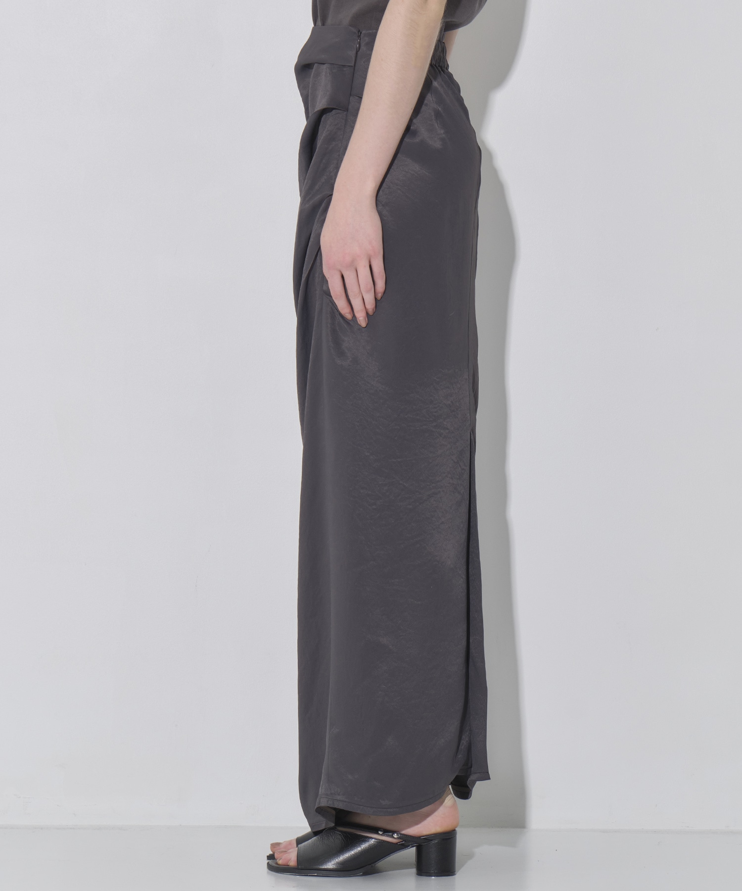 Satin Tack Skirt