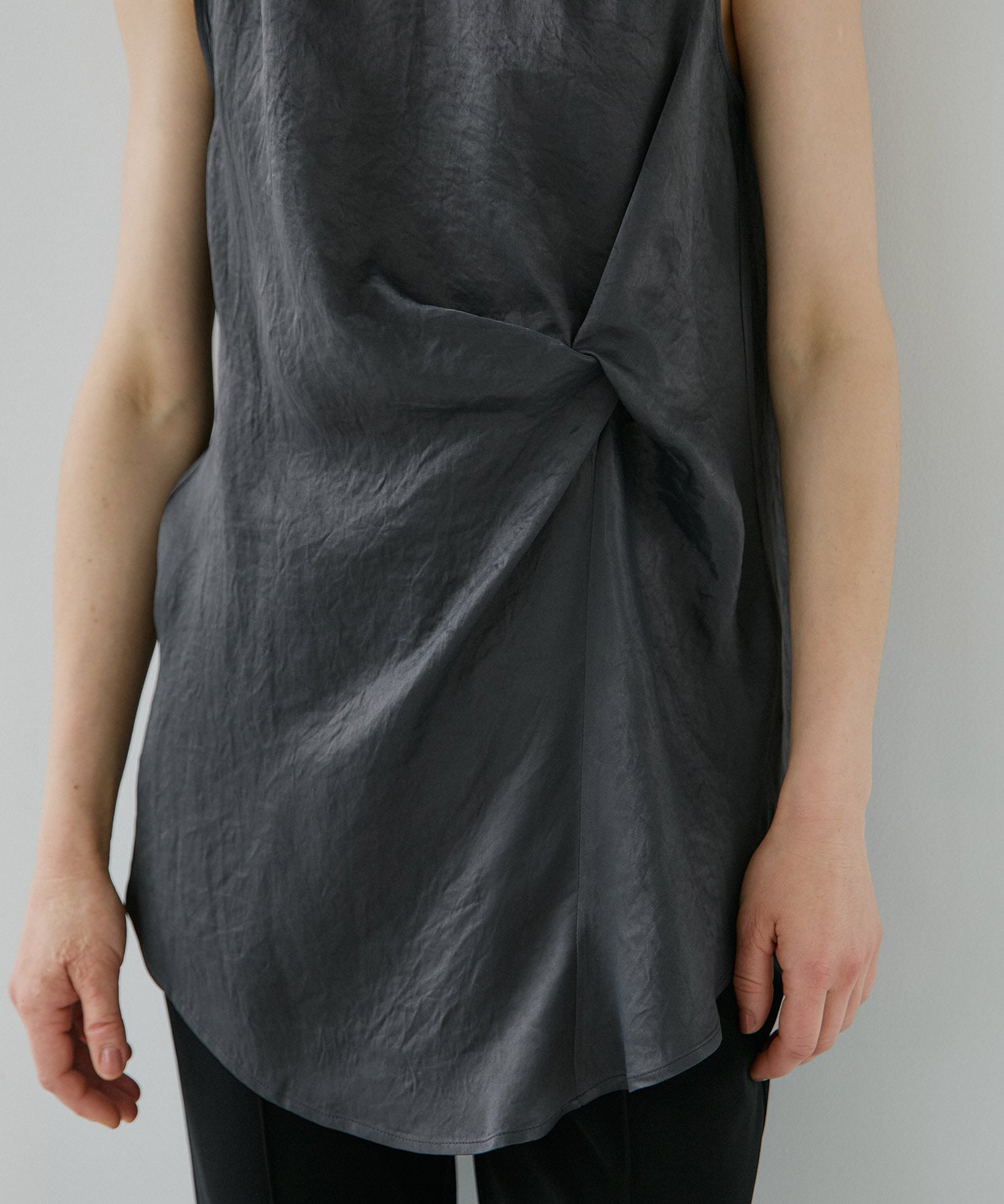 Satin Twist Tank
