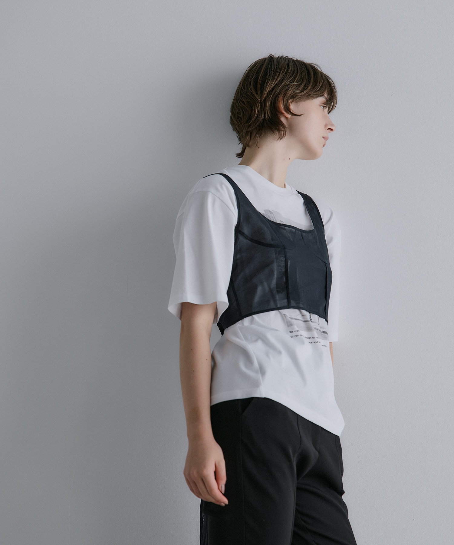 nakes Cotton Organdy Bustier