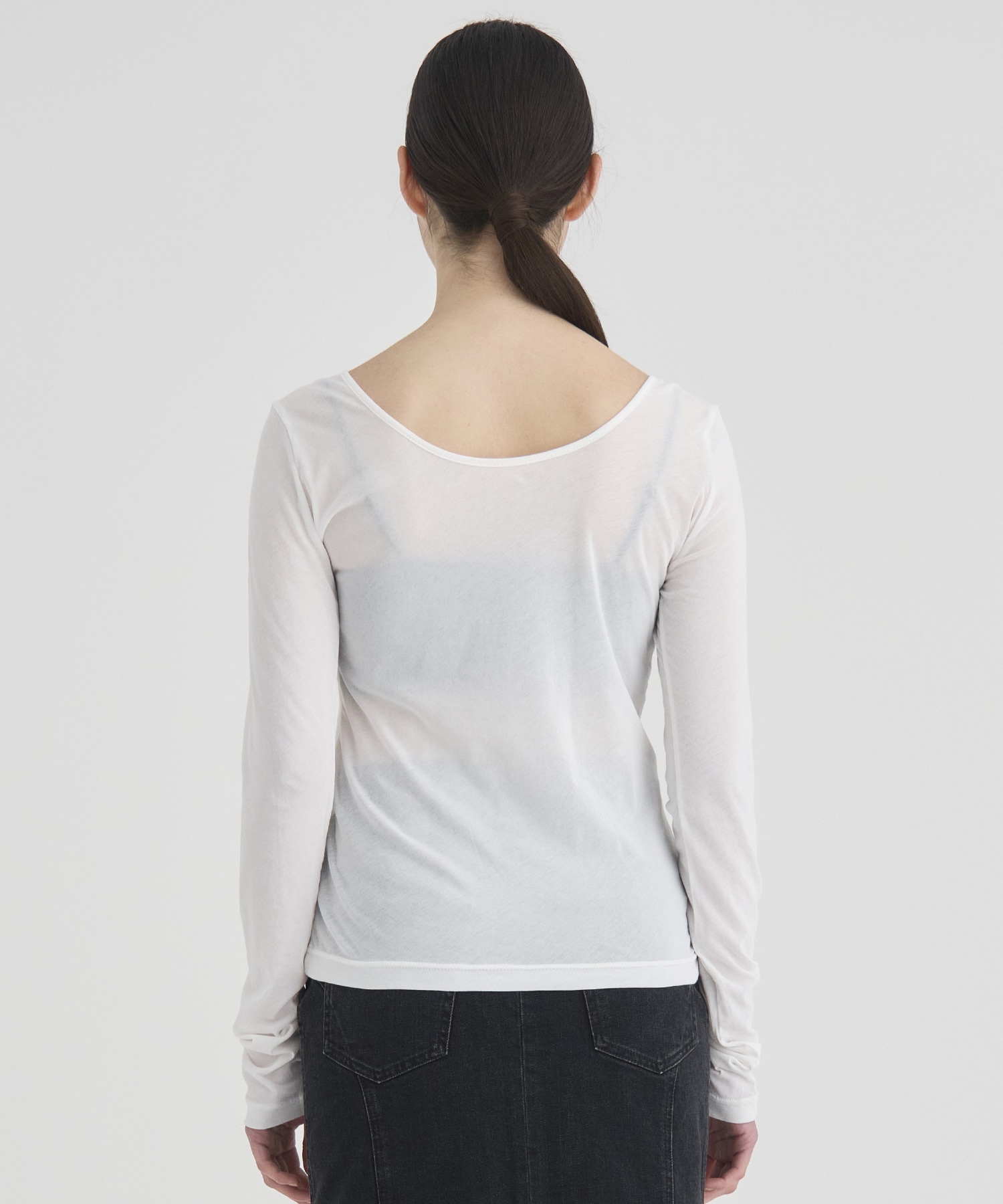 Wrap Long Sleeve T-shirt