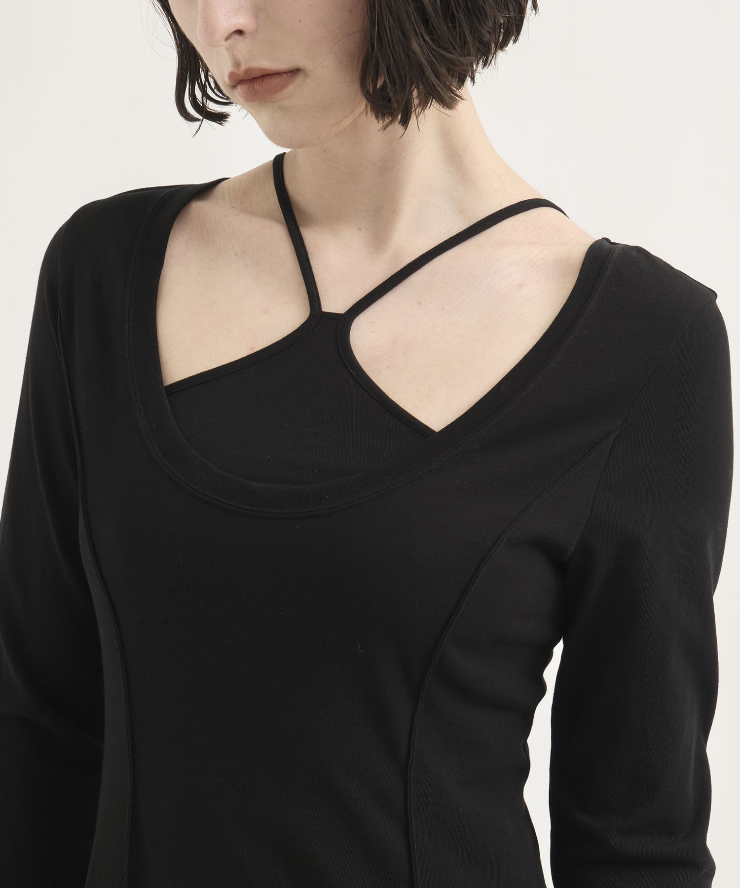 Layered Cut One-Piece