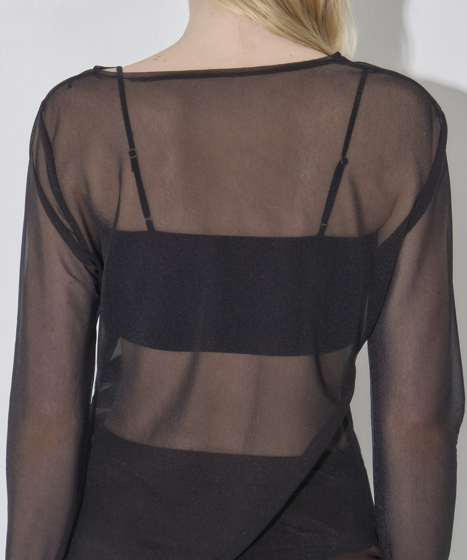 Tack Layered SheerT-Shirt