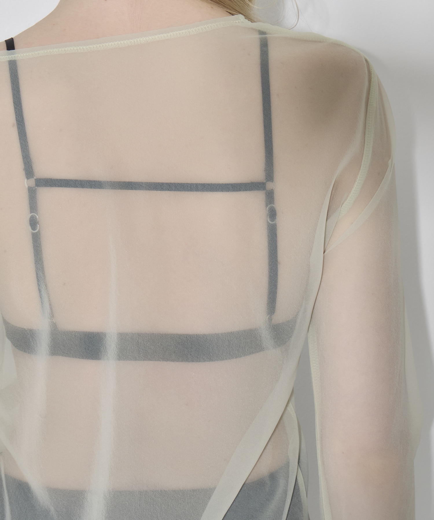 Tack Layered SheerT-Shirt