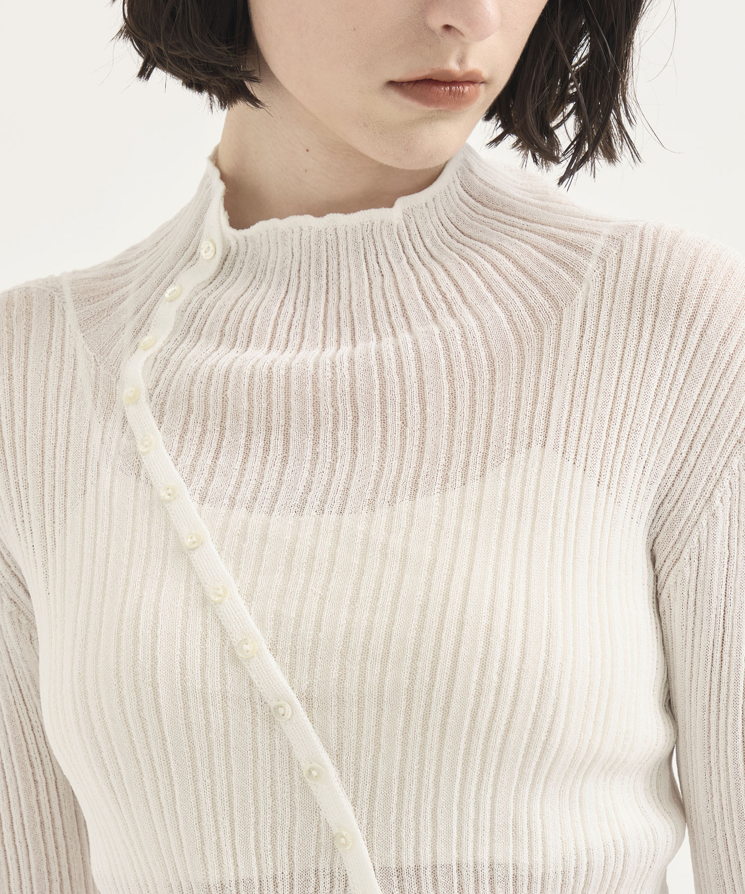 Sheer Rib Knit
