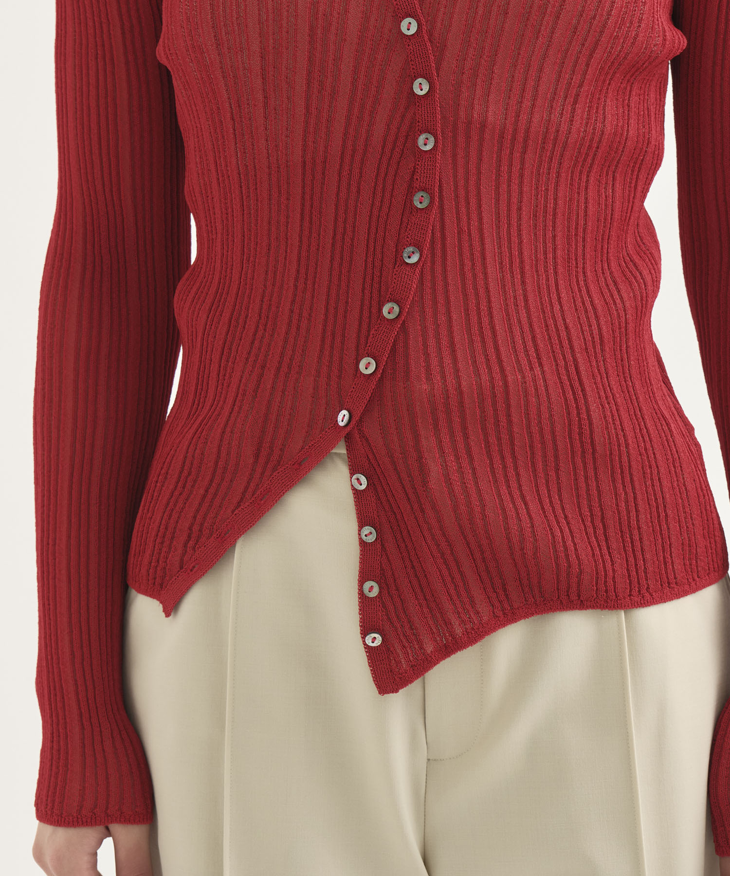 Sheer Rib Knit