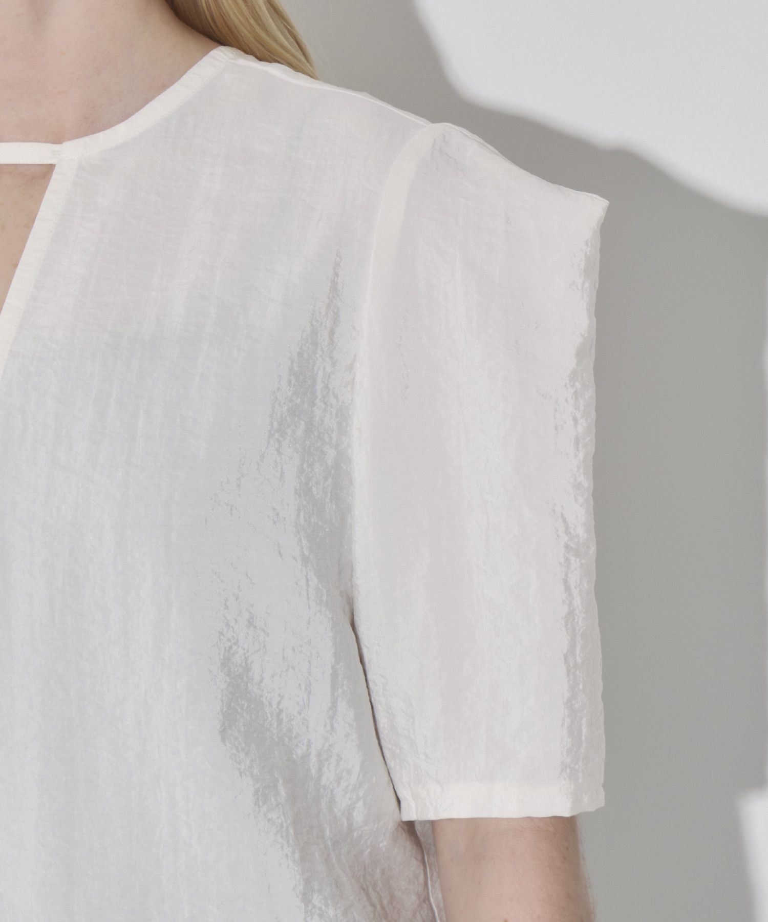 2Way Silk Half Blouse