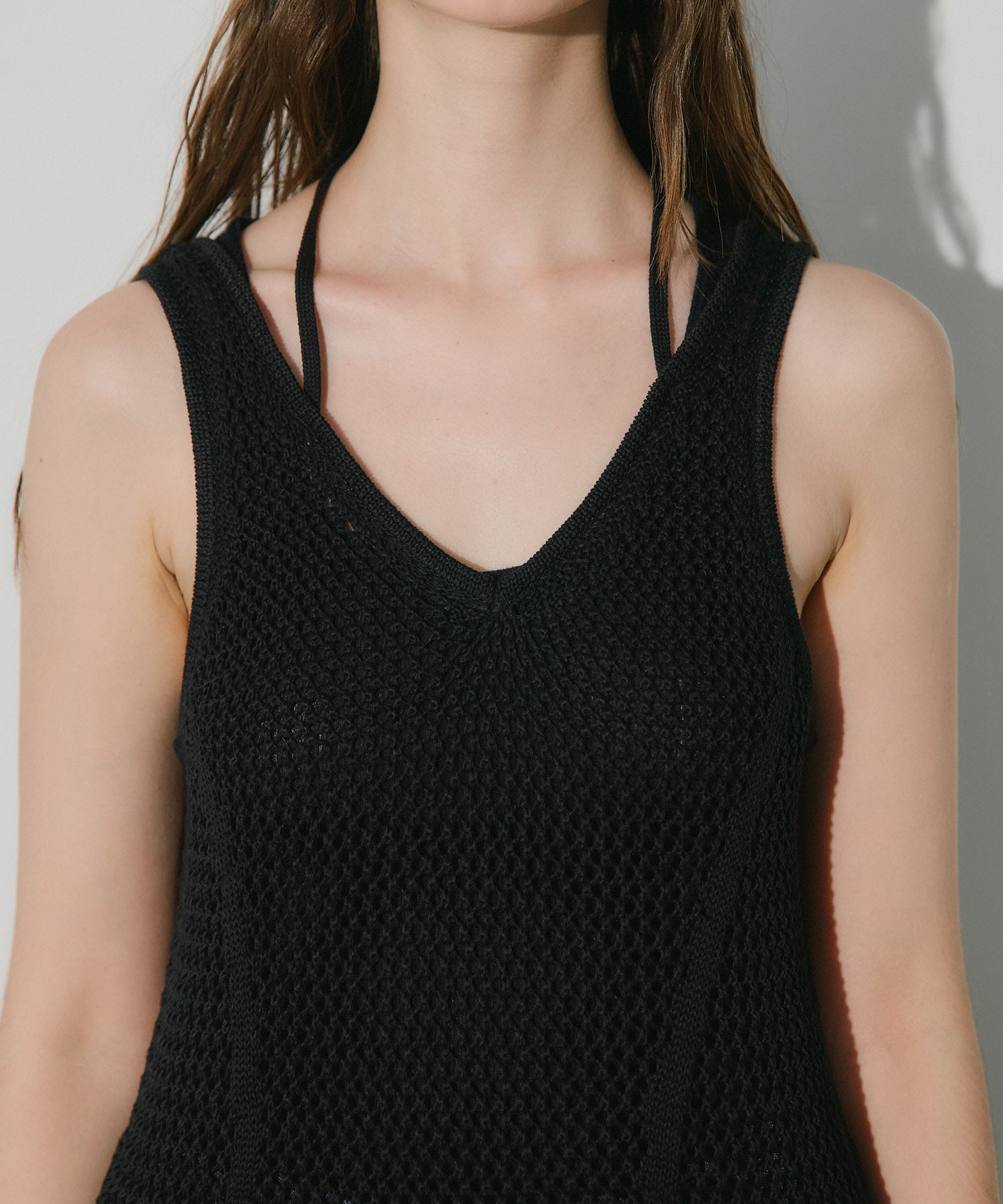Mesh Knit Onepiece