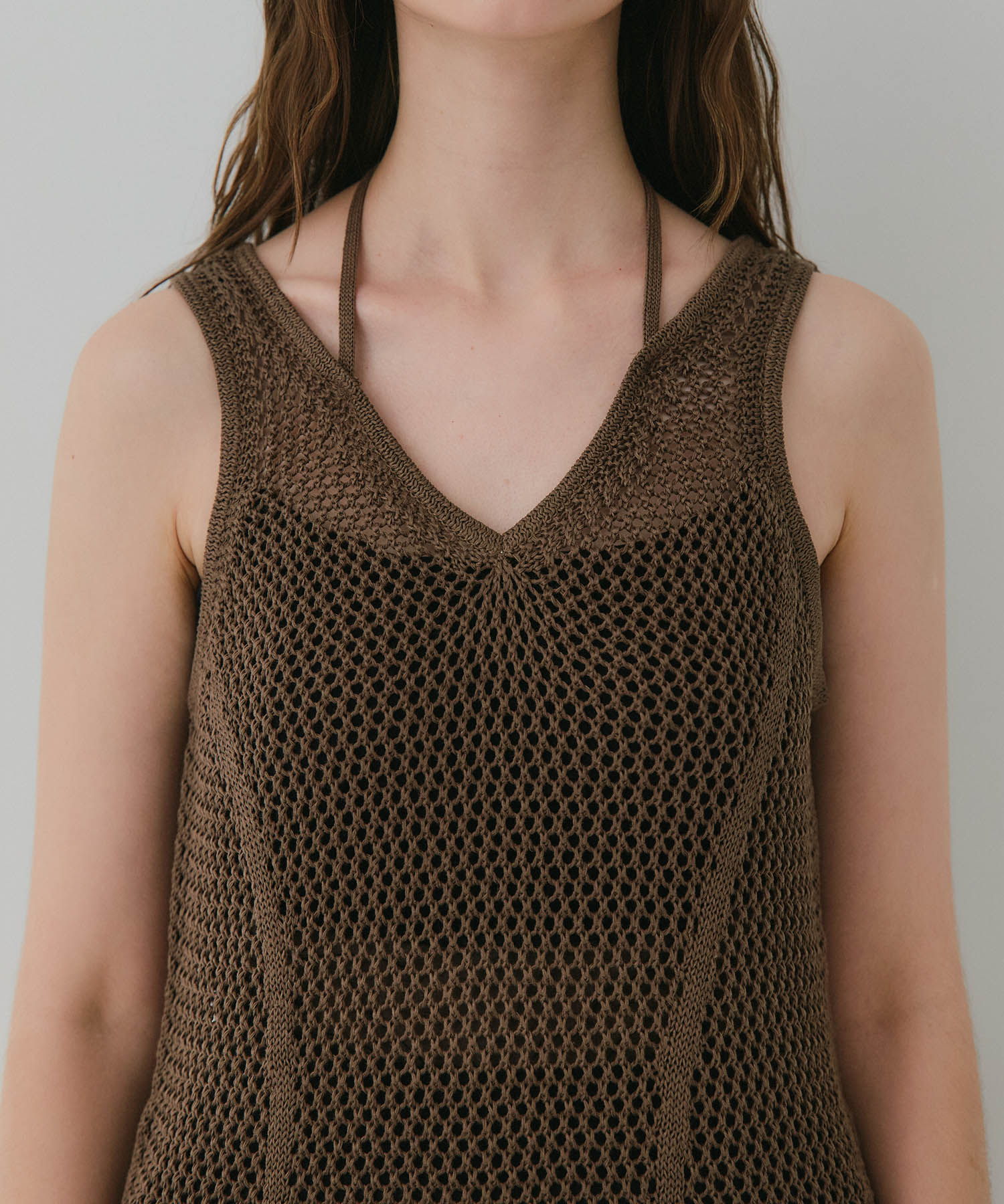 Mesh Knit Onepiece
