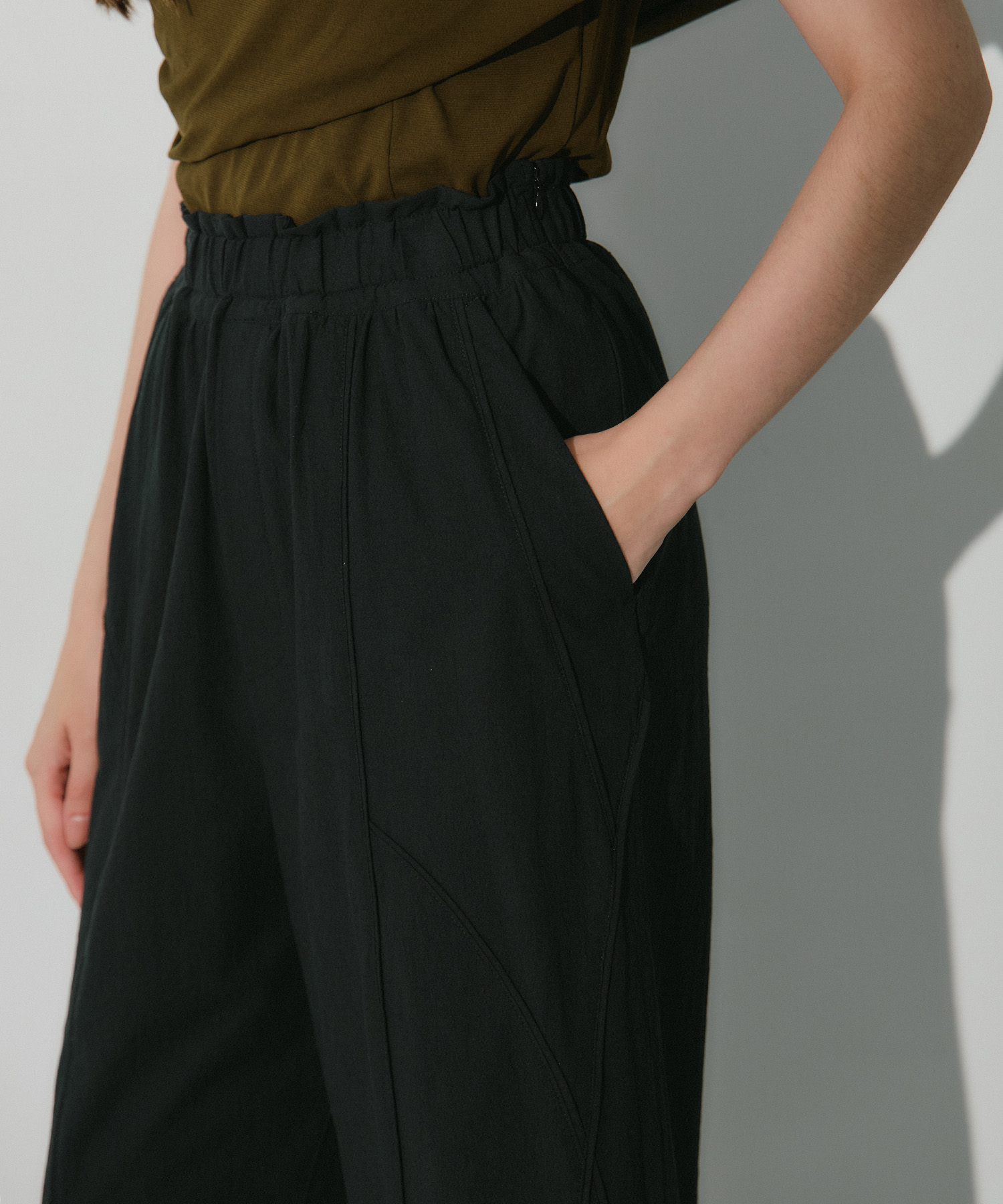 Cotton Volume Pants