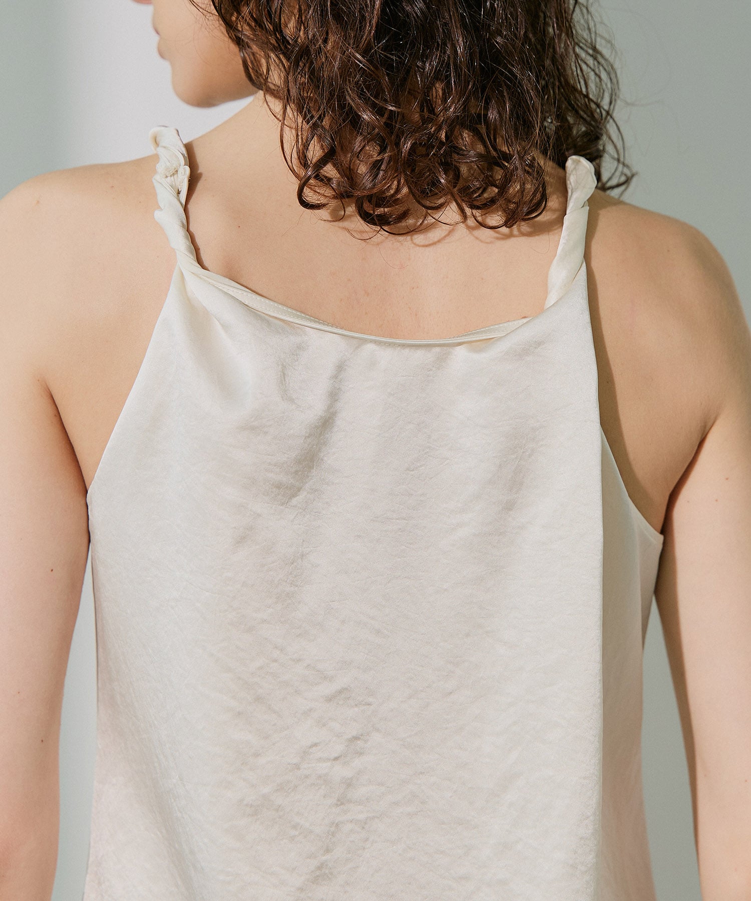 Satin Twist Tank