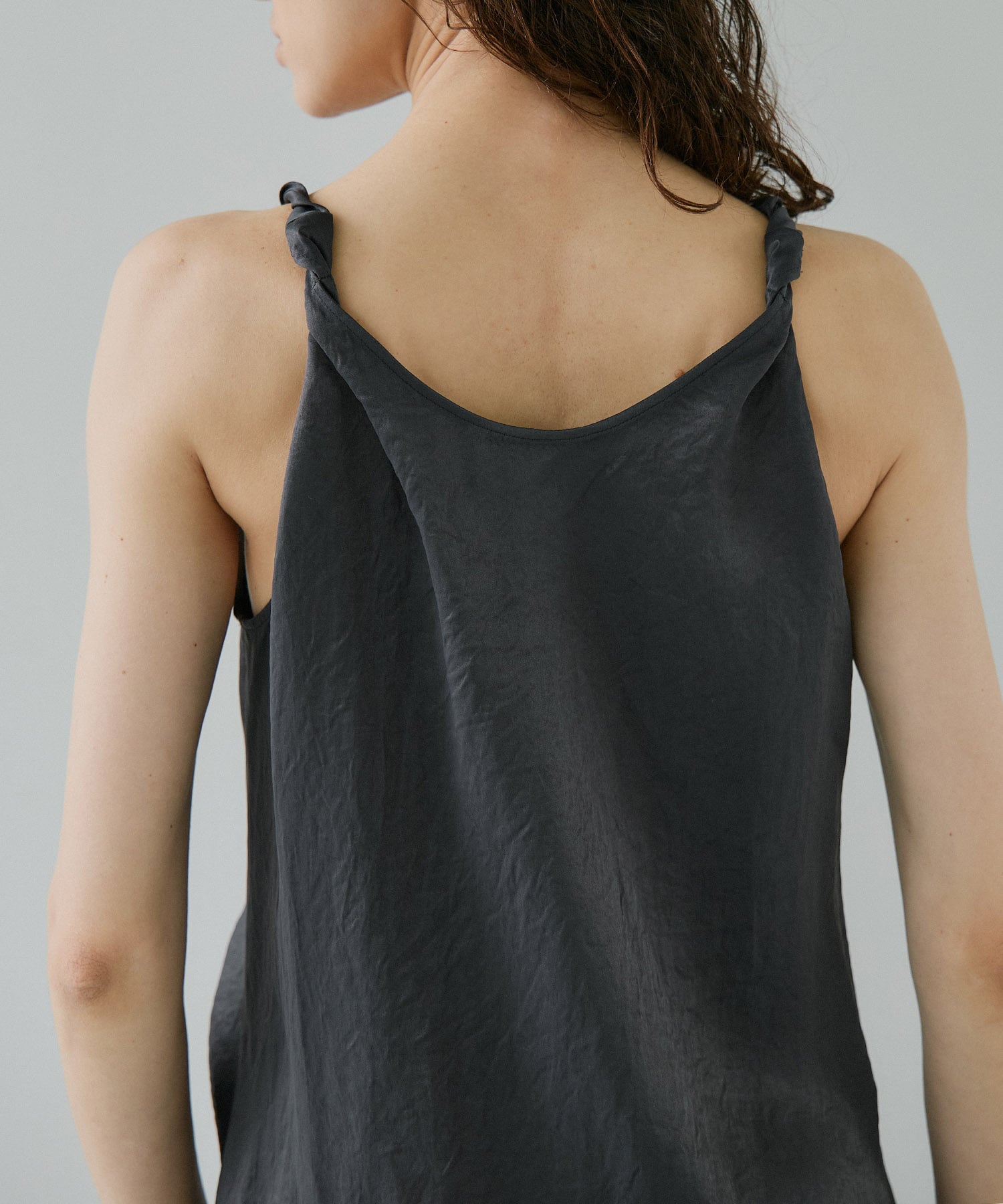 Satin Twist Tank