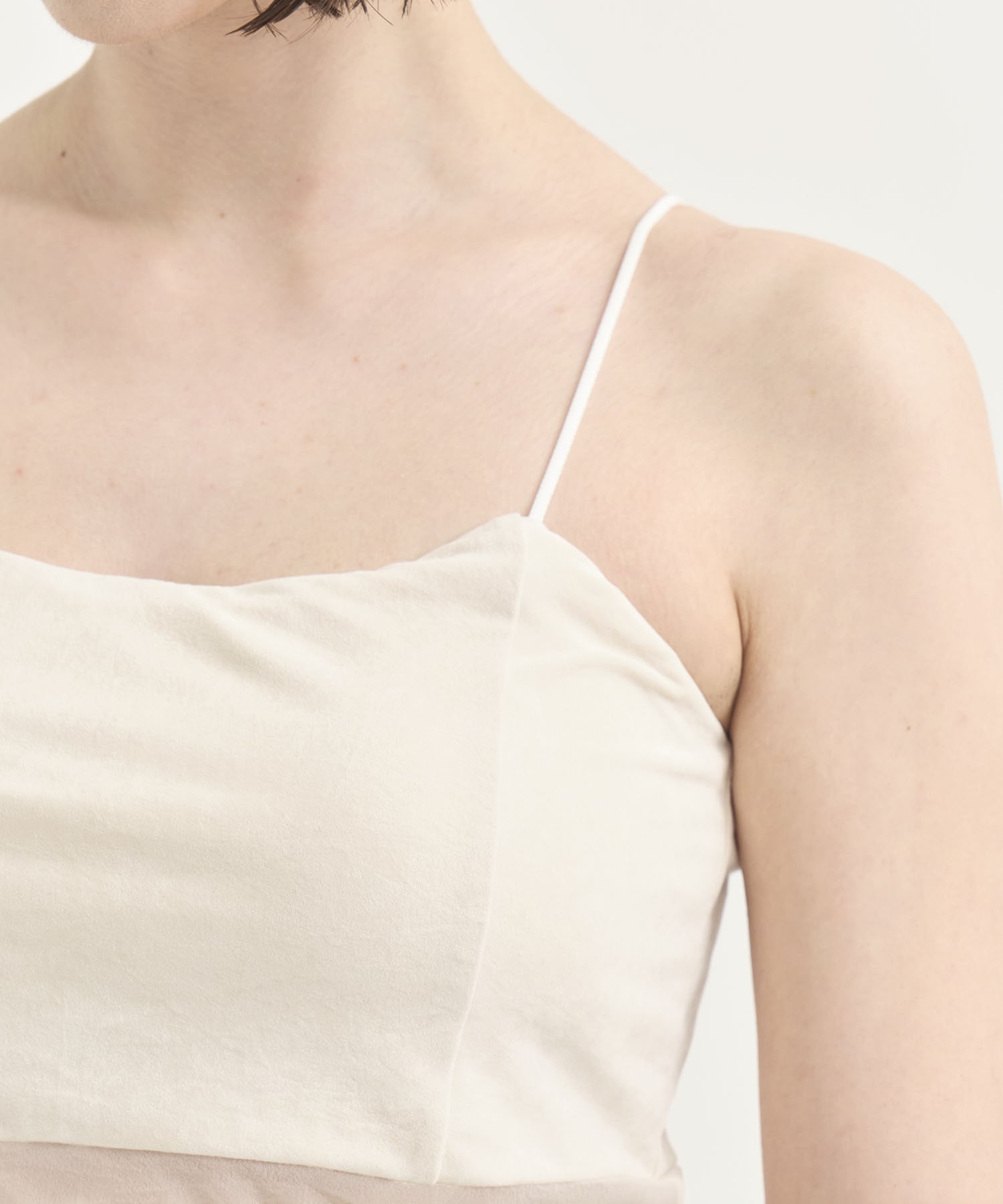 Cupin Velour Asym Camisole